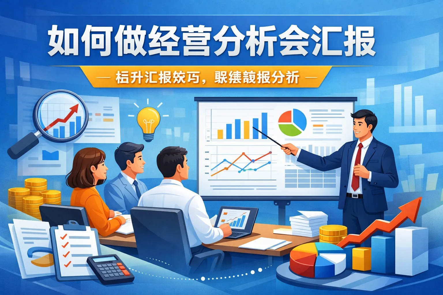 如何做经营分析会汇报