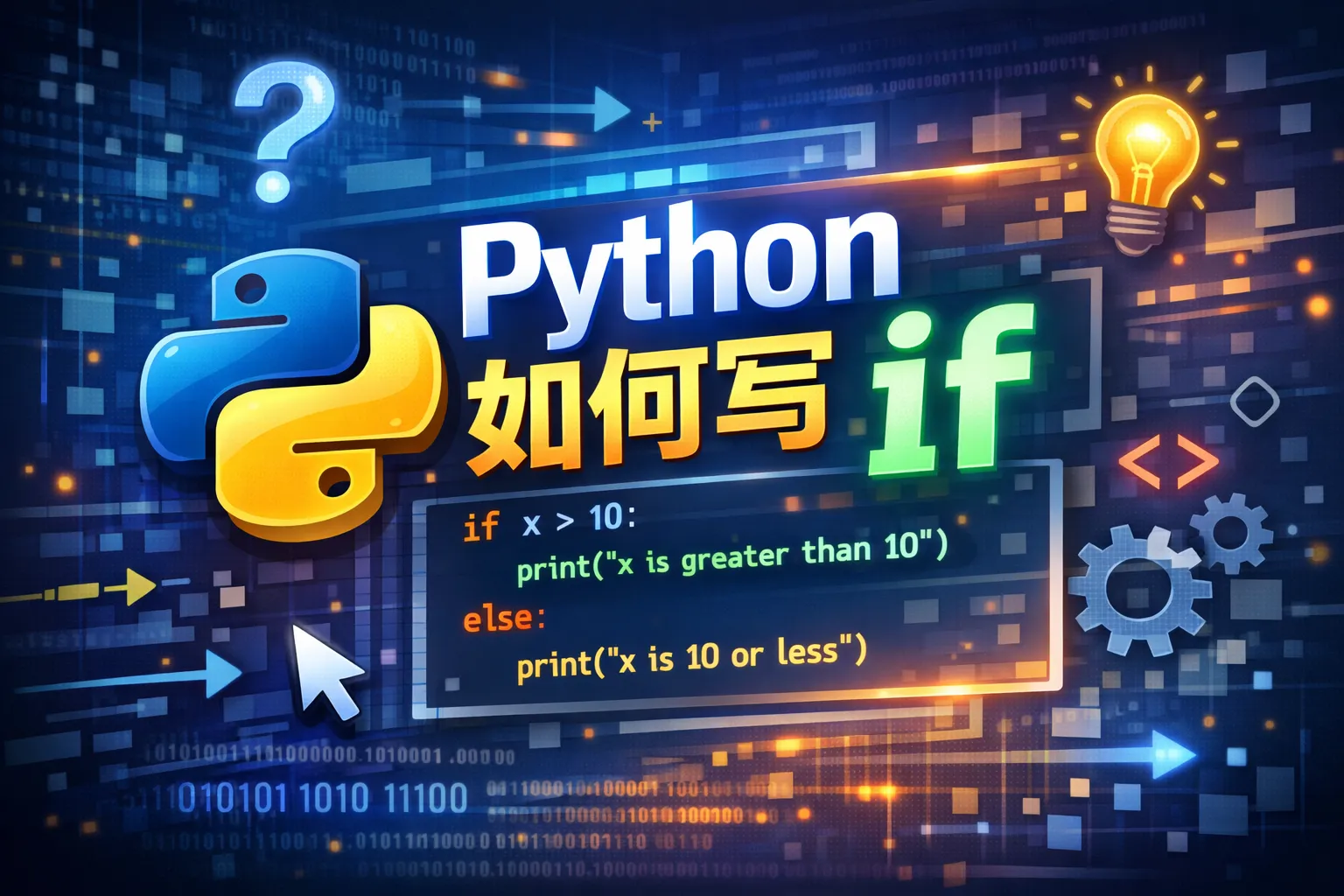 python如何写if