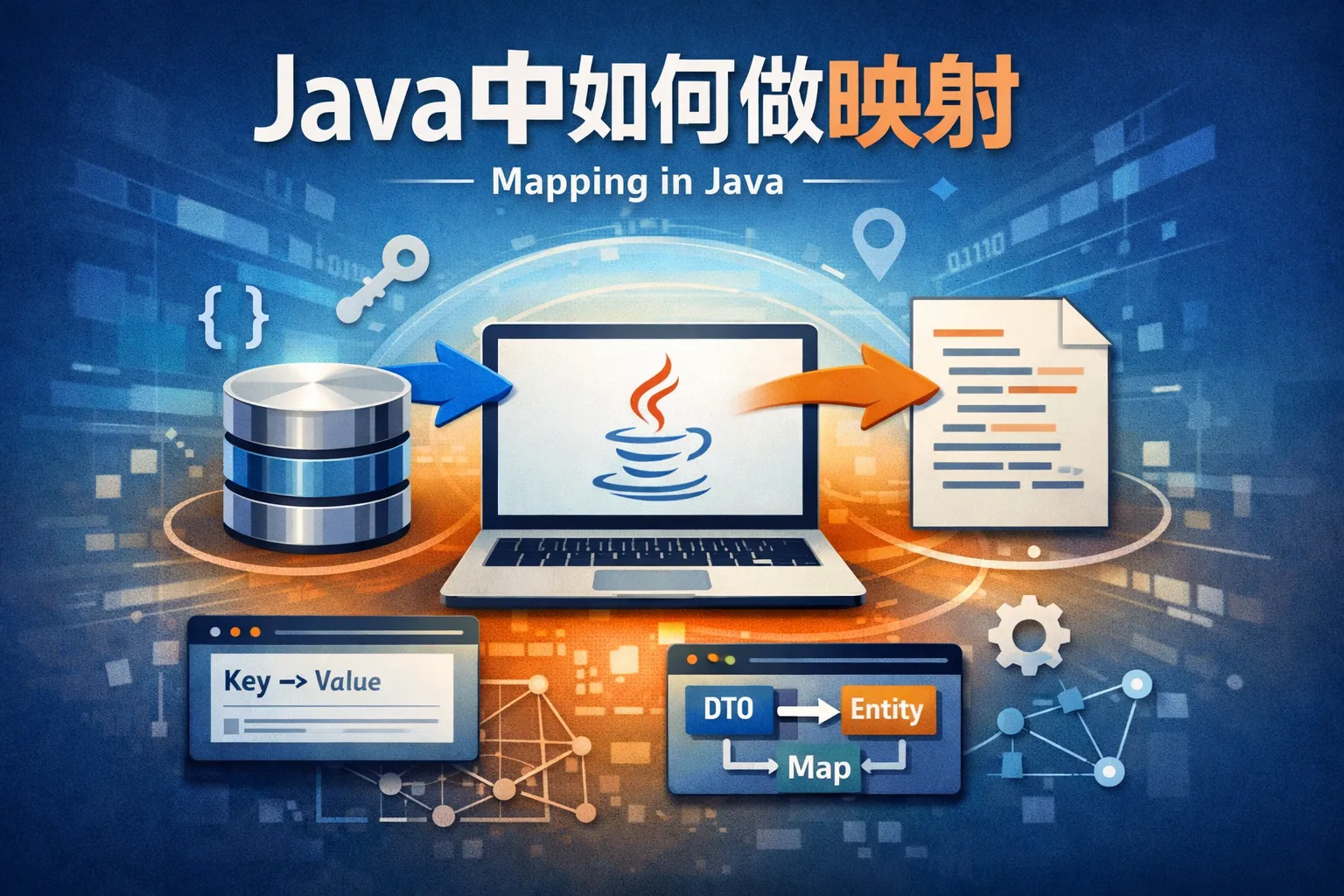 java中如何做映射