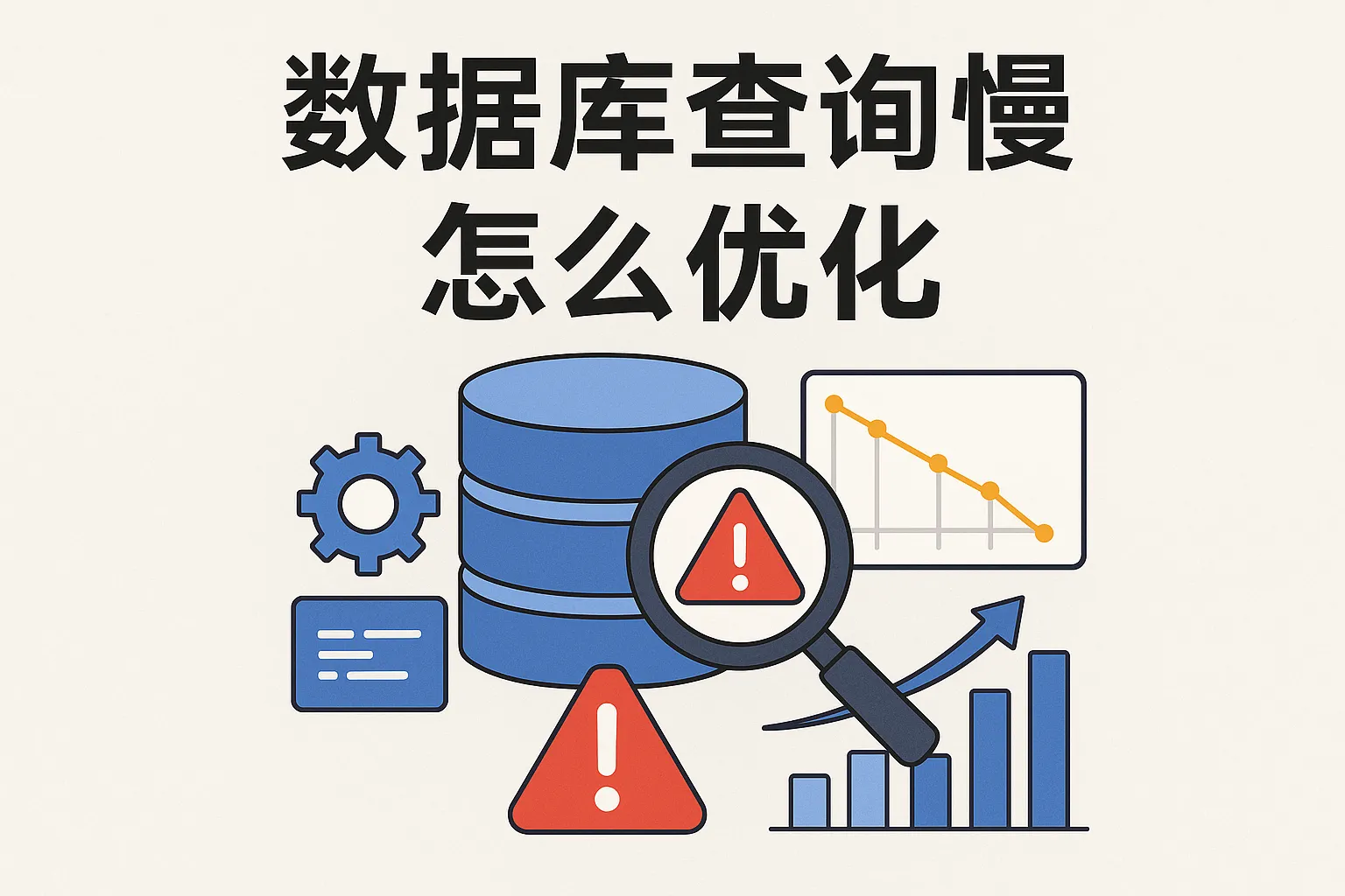 数据库查询慢怎么优化