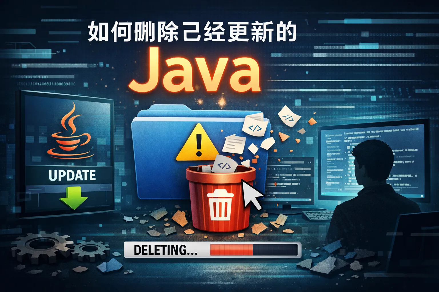 如何删除已经更新的java