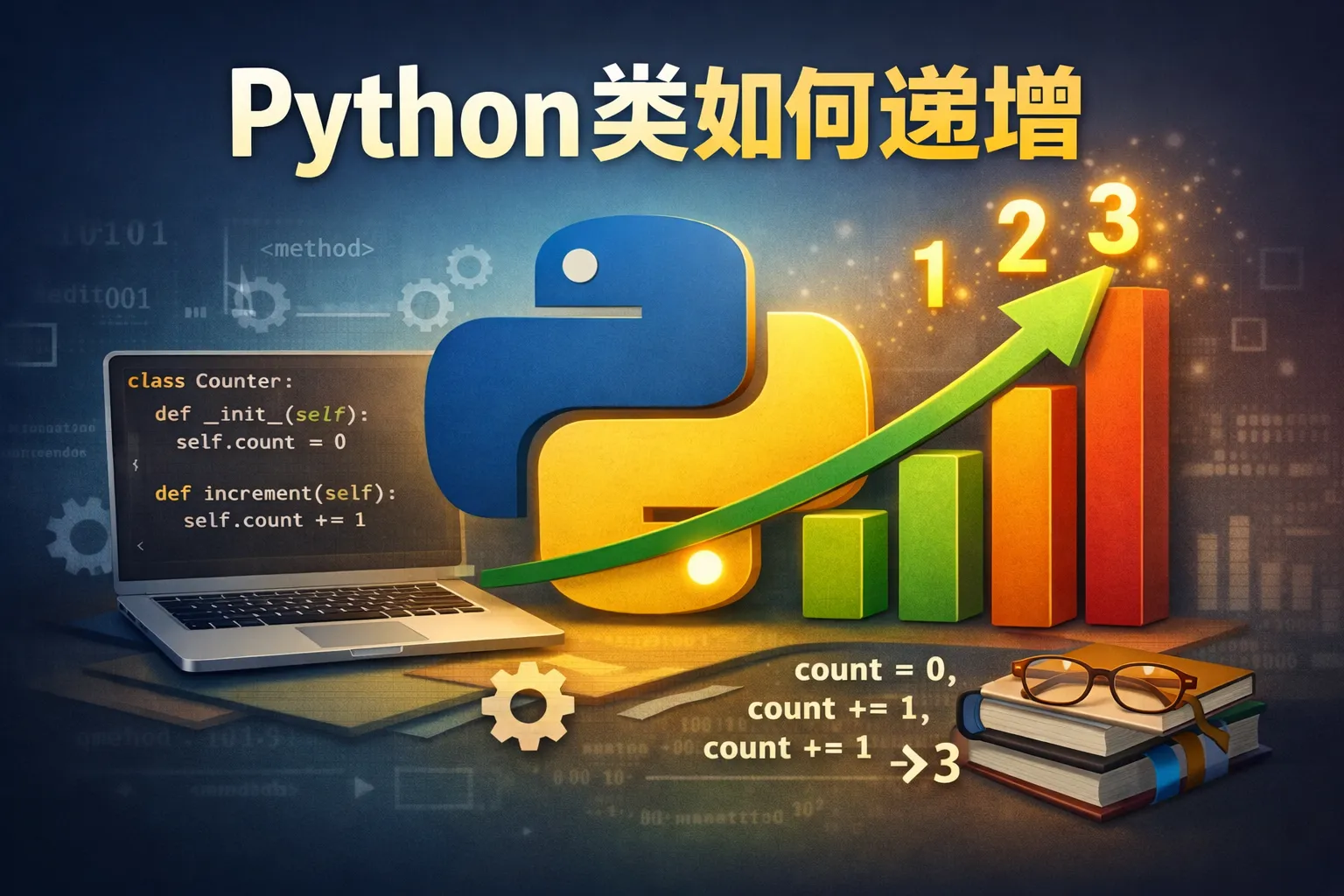 python类如何递增