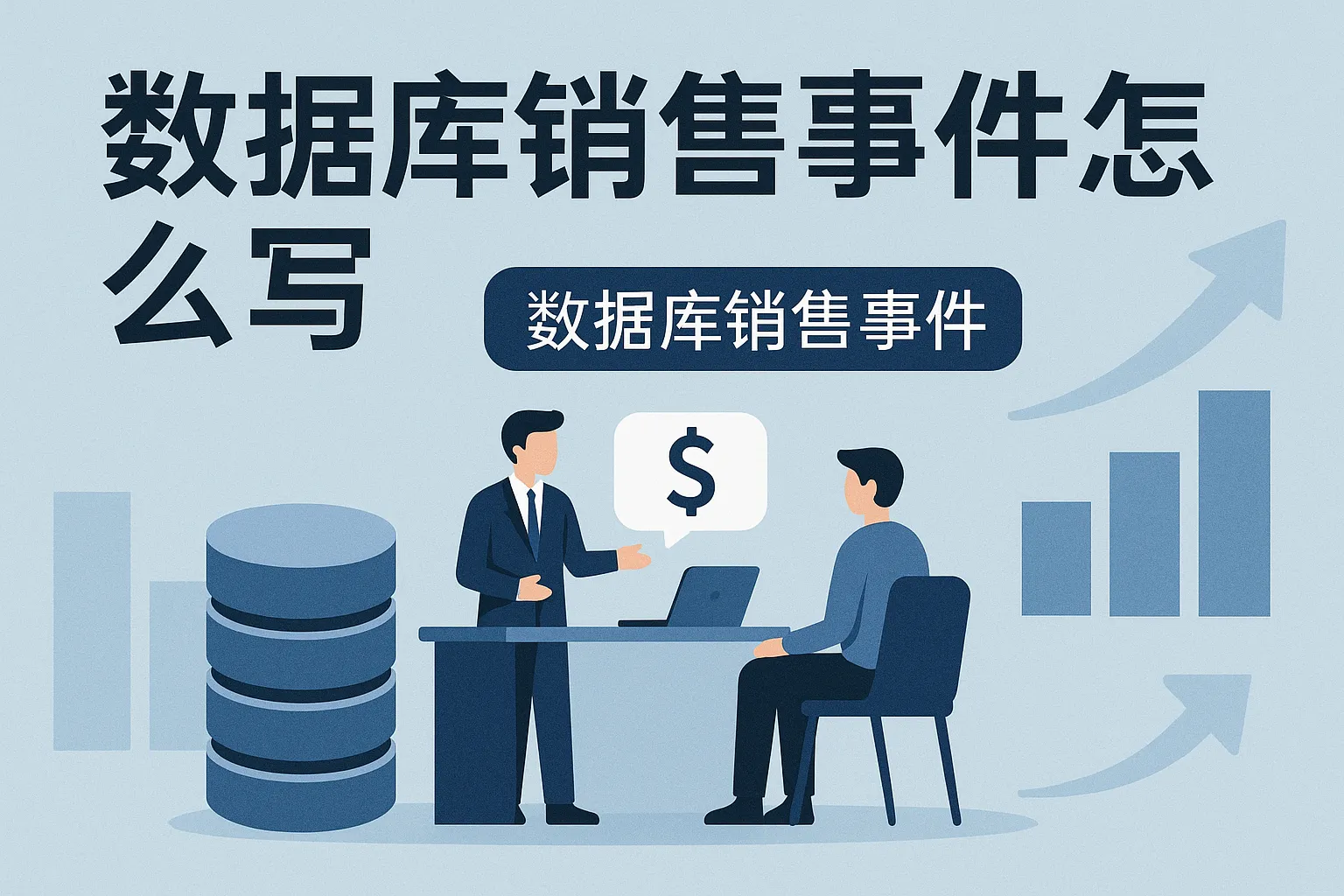 数据库销售事件怎么写