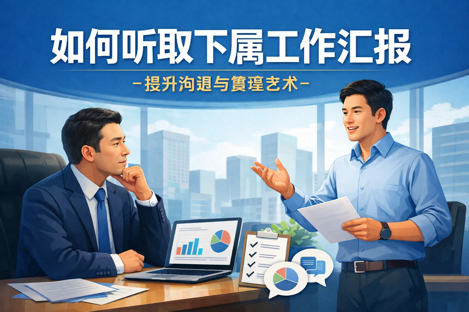 如何听取下属工作汇报