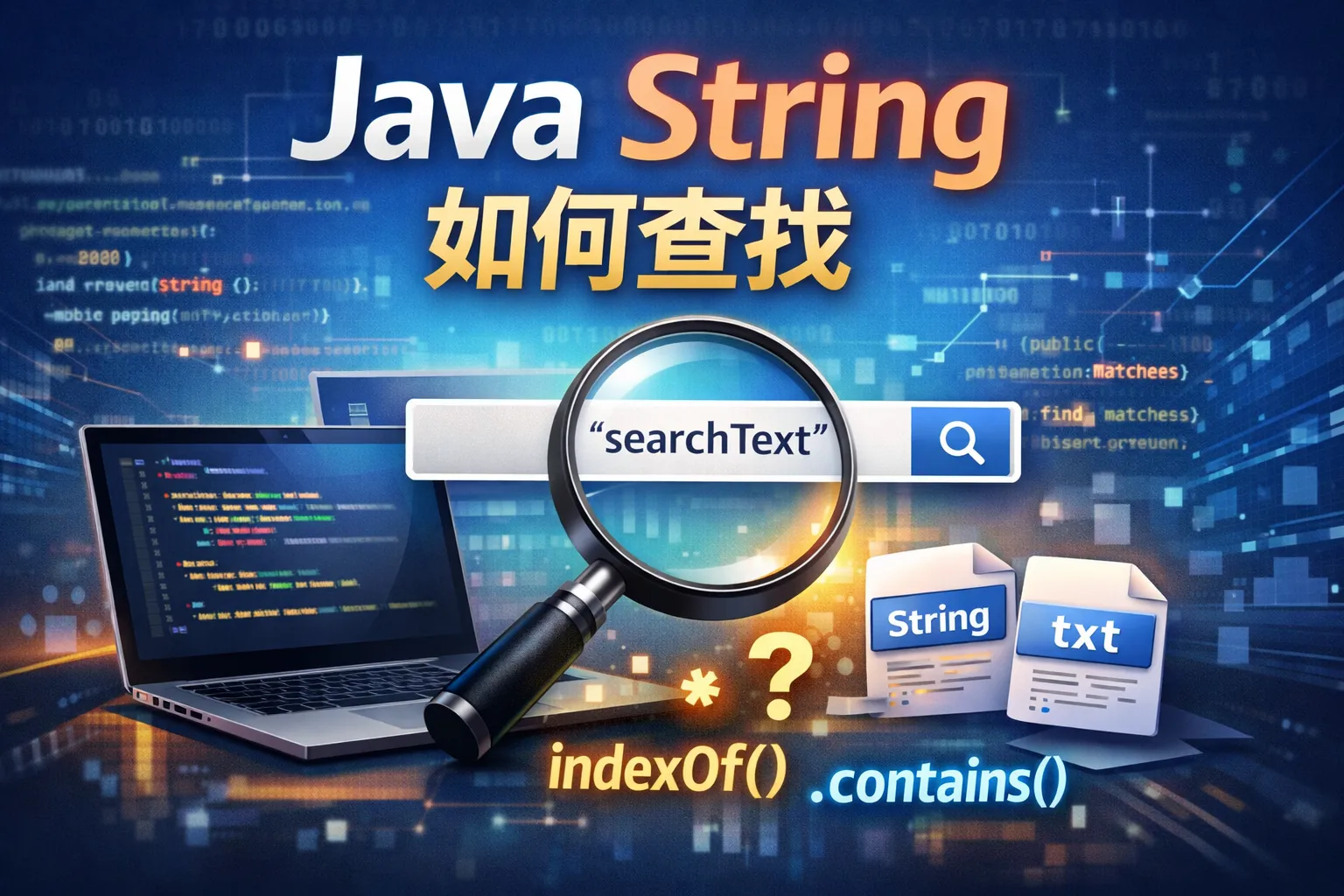 java string如何查找