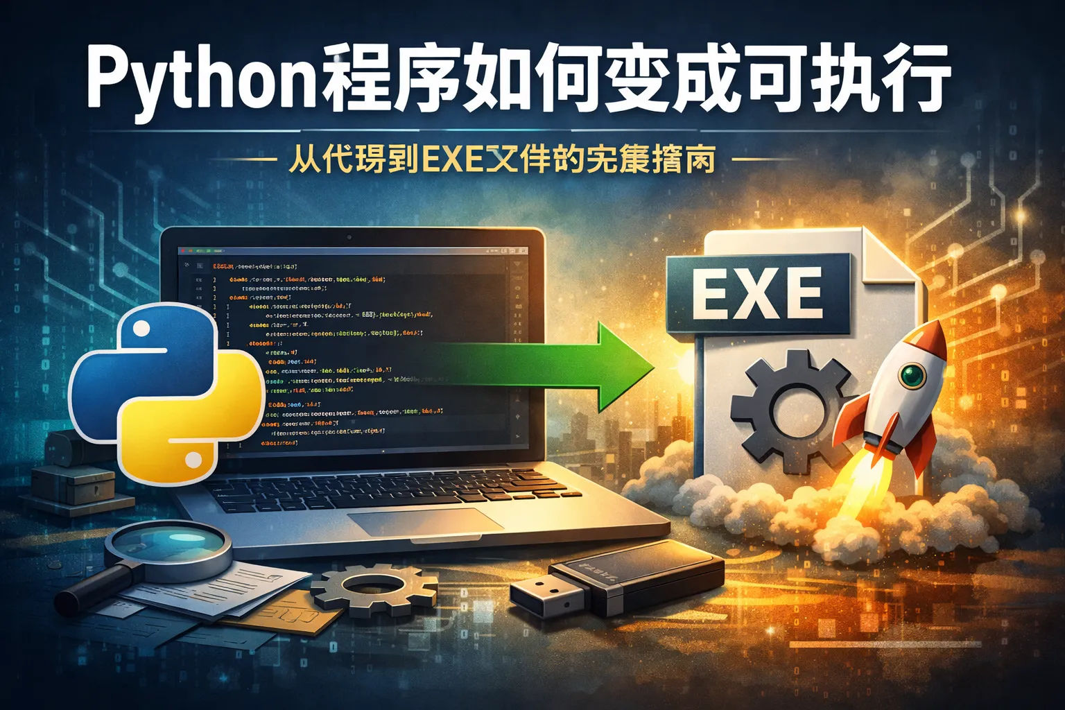 python程序如何变成可