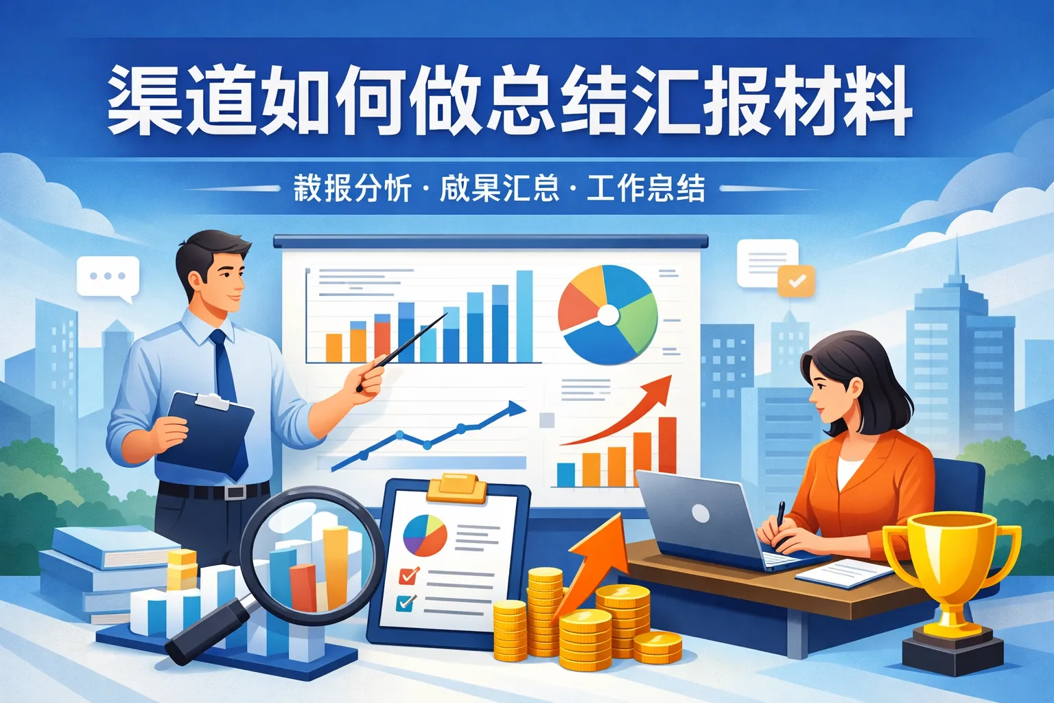 渠道如何做总结汇报材料