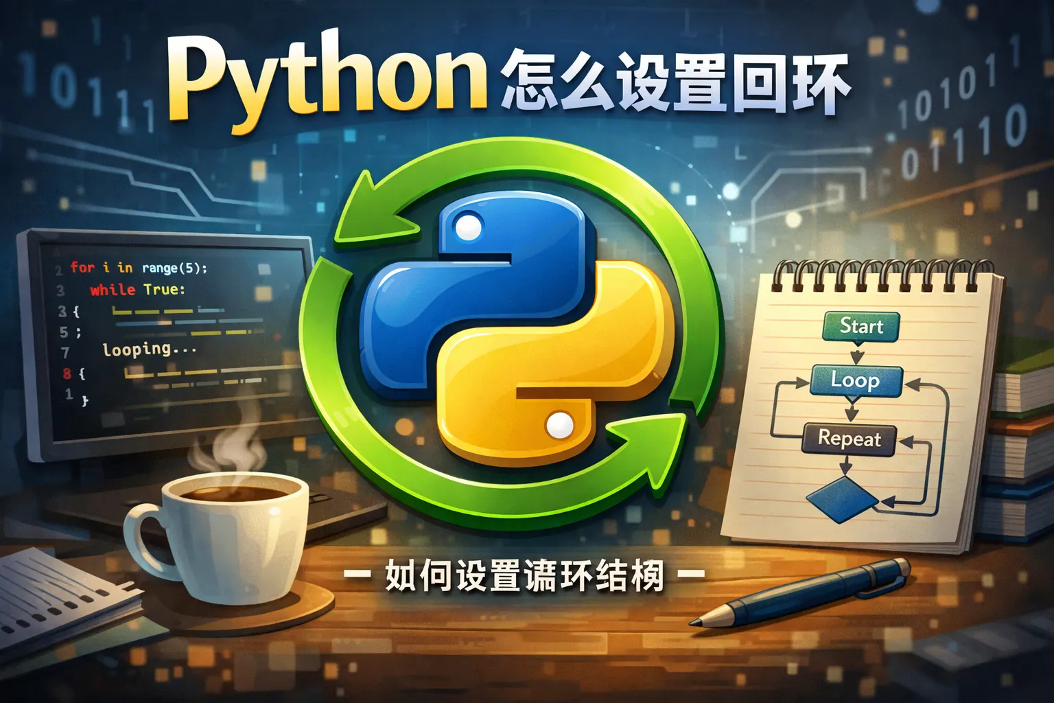 python 怎么设置回环