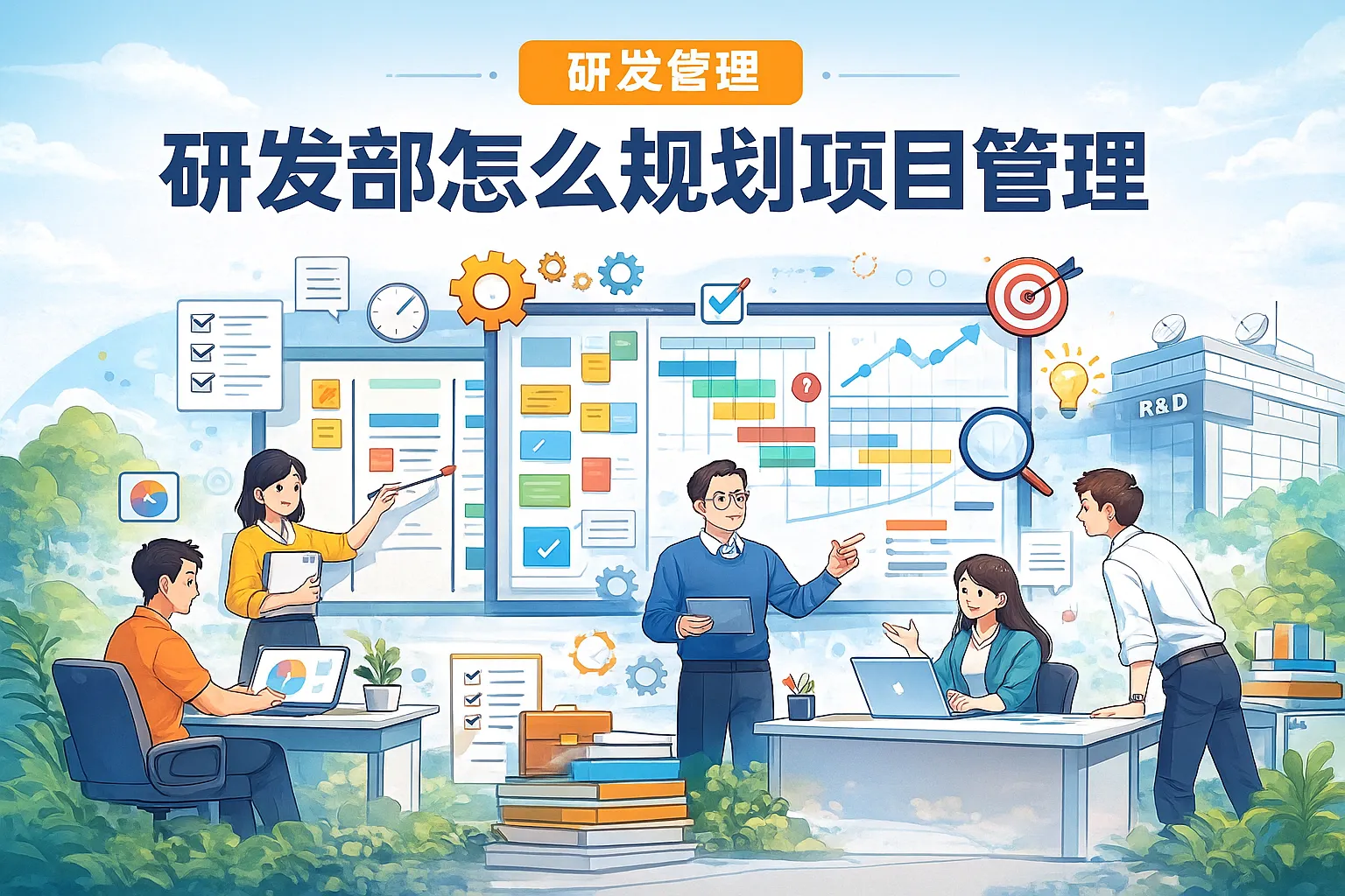 研发部怎么规划项目管理