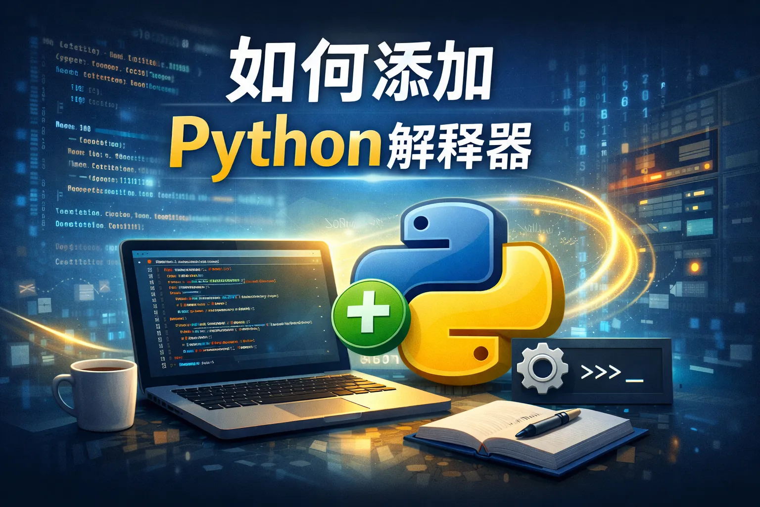 _如何添加python解释器