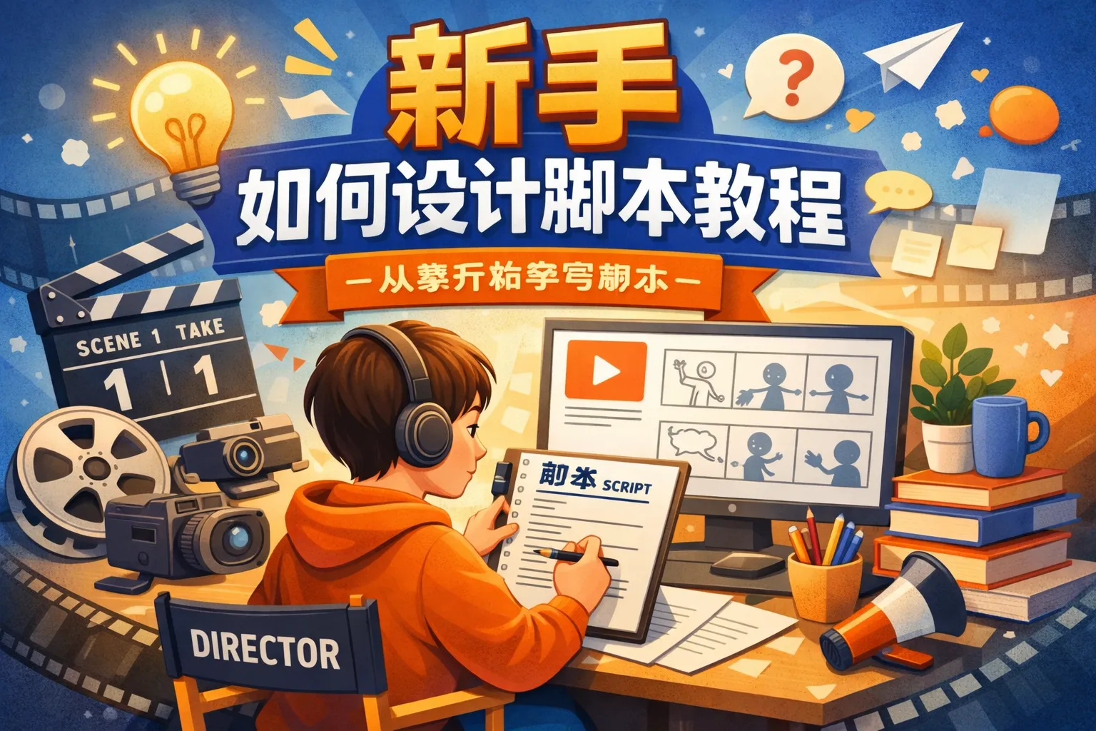 新手如何设计脚本教程