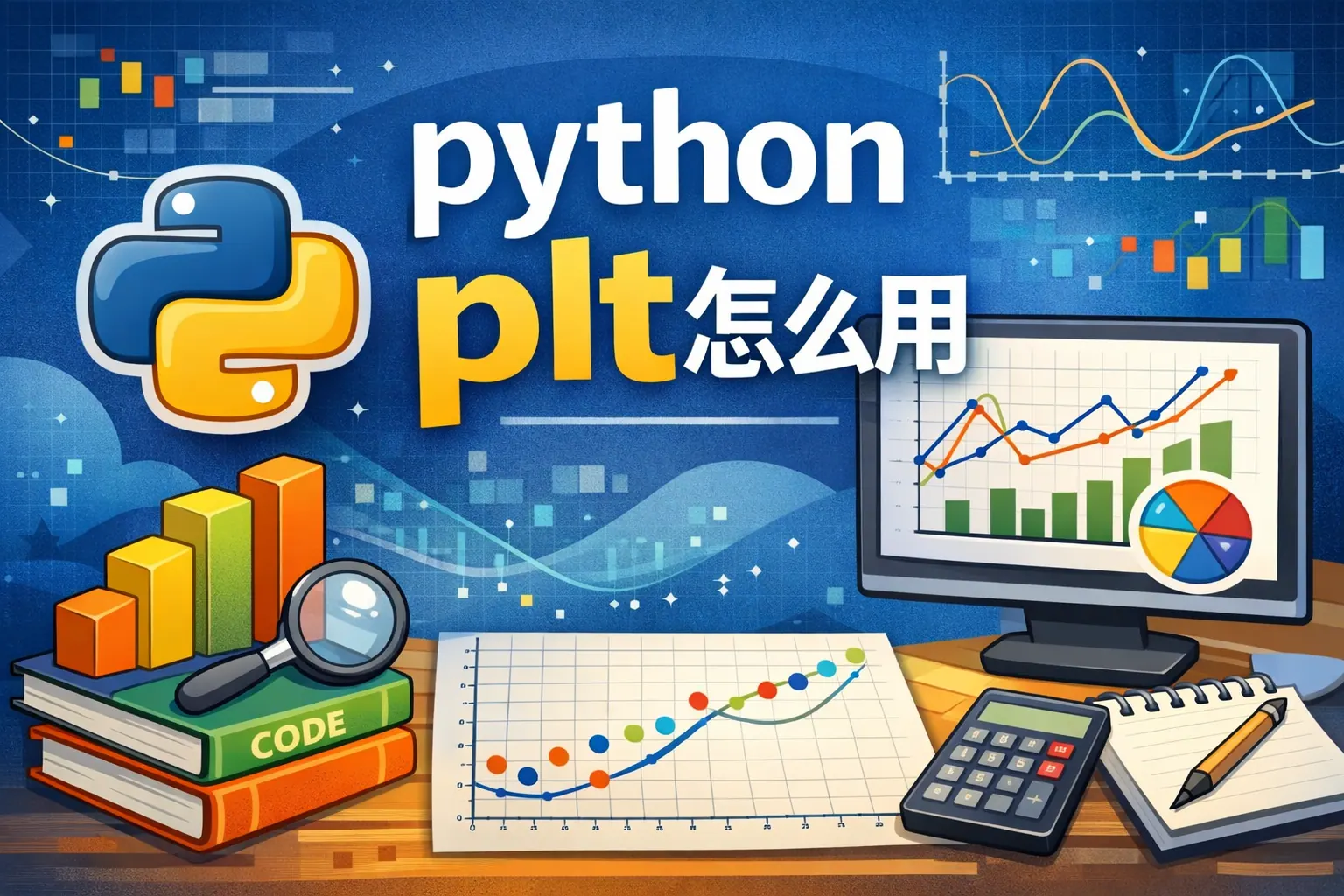 python plt怎么用