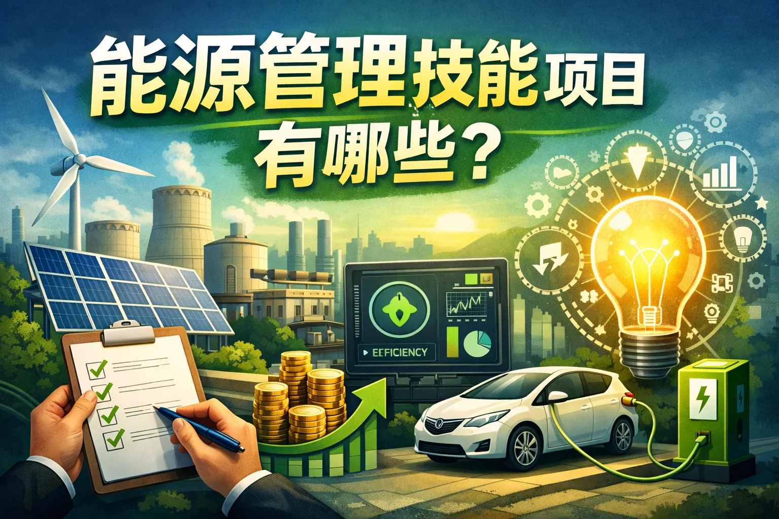 能源管理技能项目有哪些