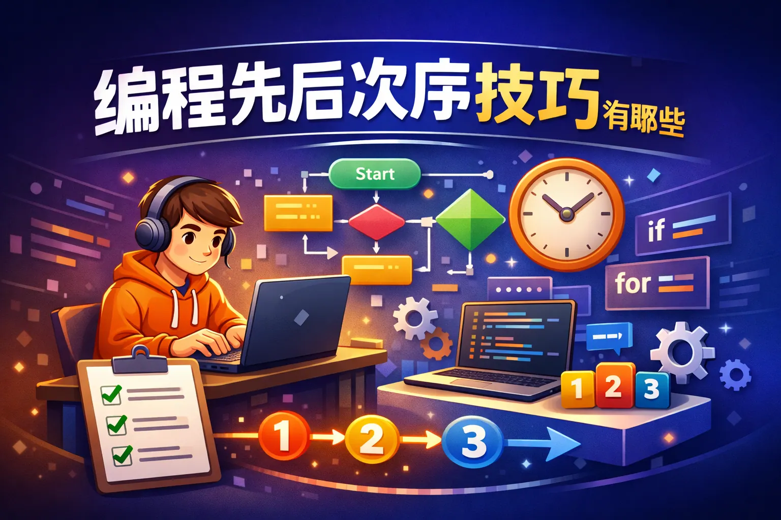 编程先后次序技巧有哪些