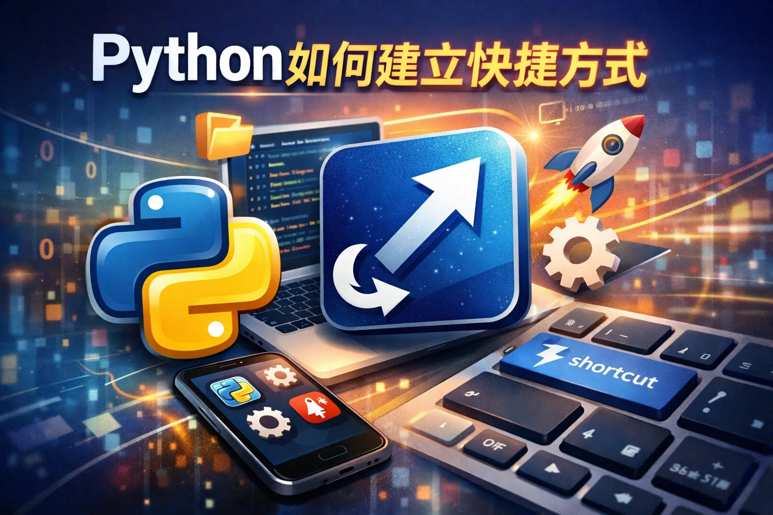 python如何建立快捷方式