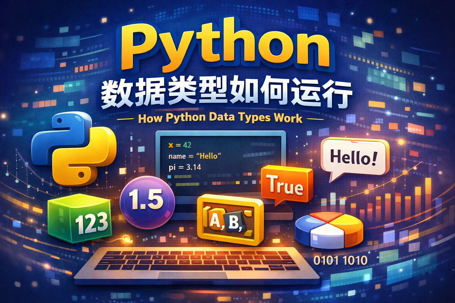 python数据类型如何运行