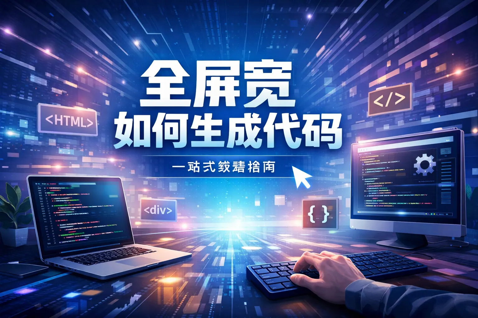 全屏宽如何生成代码