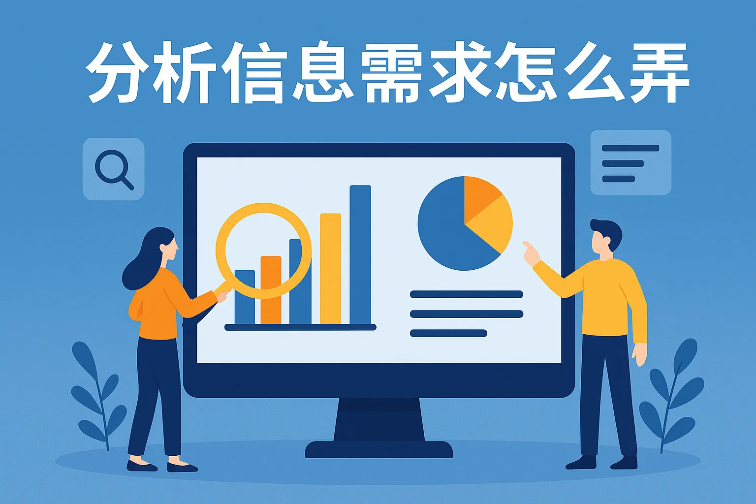 分析信息需求怎么弄