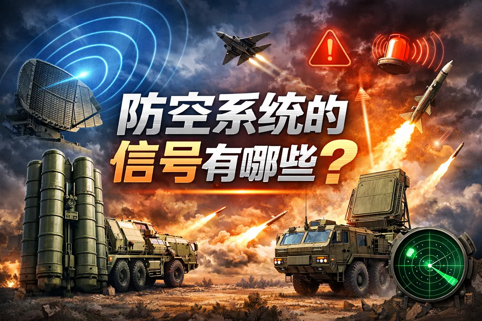 防空系统的信号有哪些