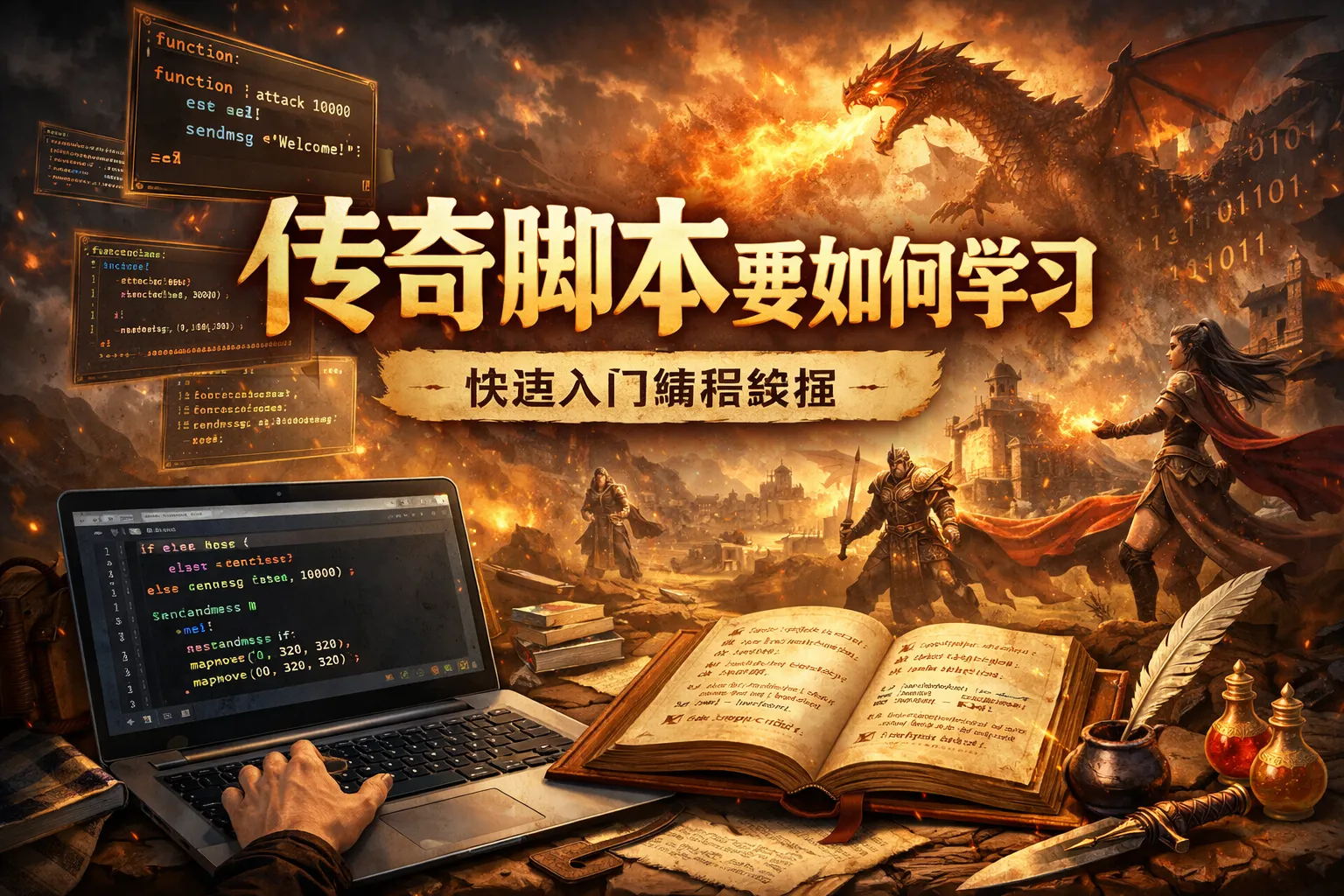 传奇脚本要如何学习