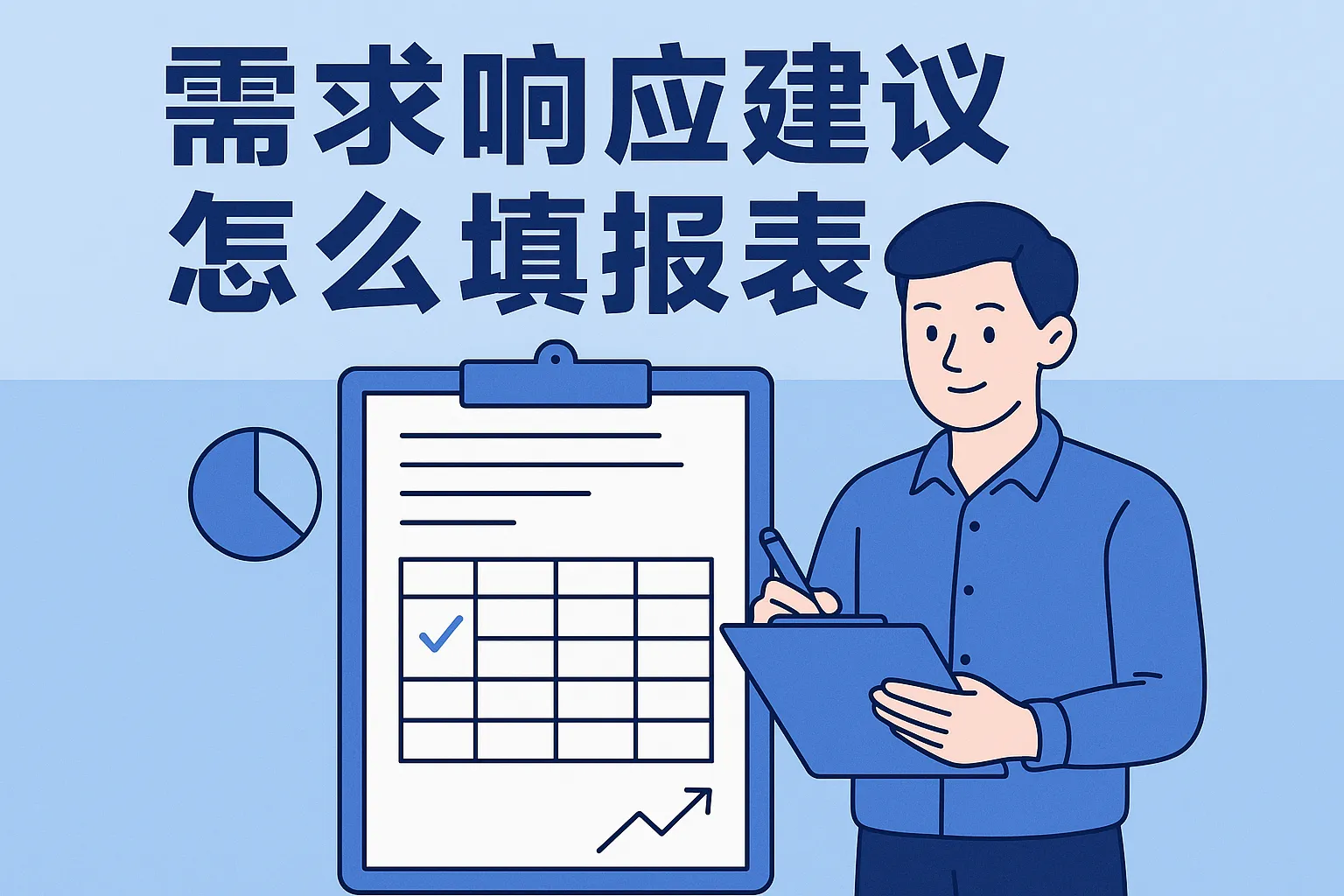 需求响应建议怎么填报表