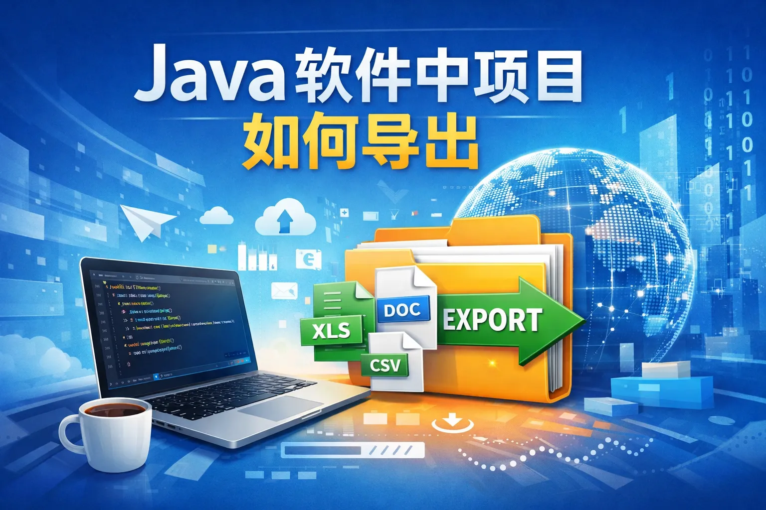java软件中项目如何导出