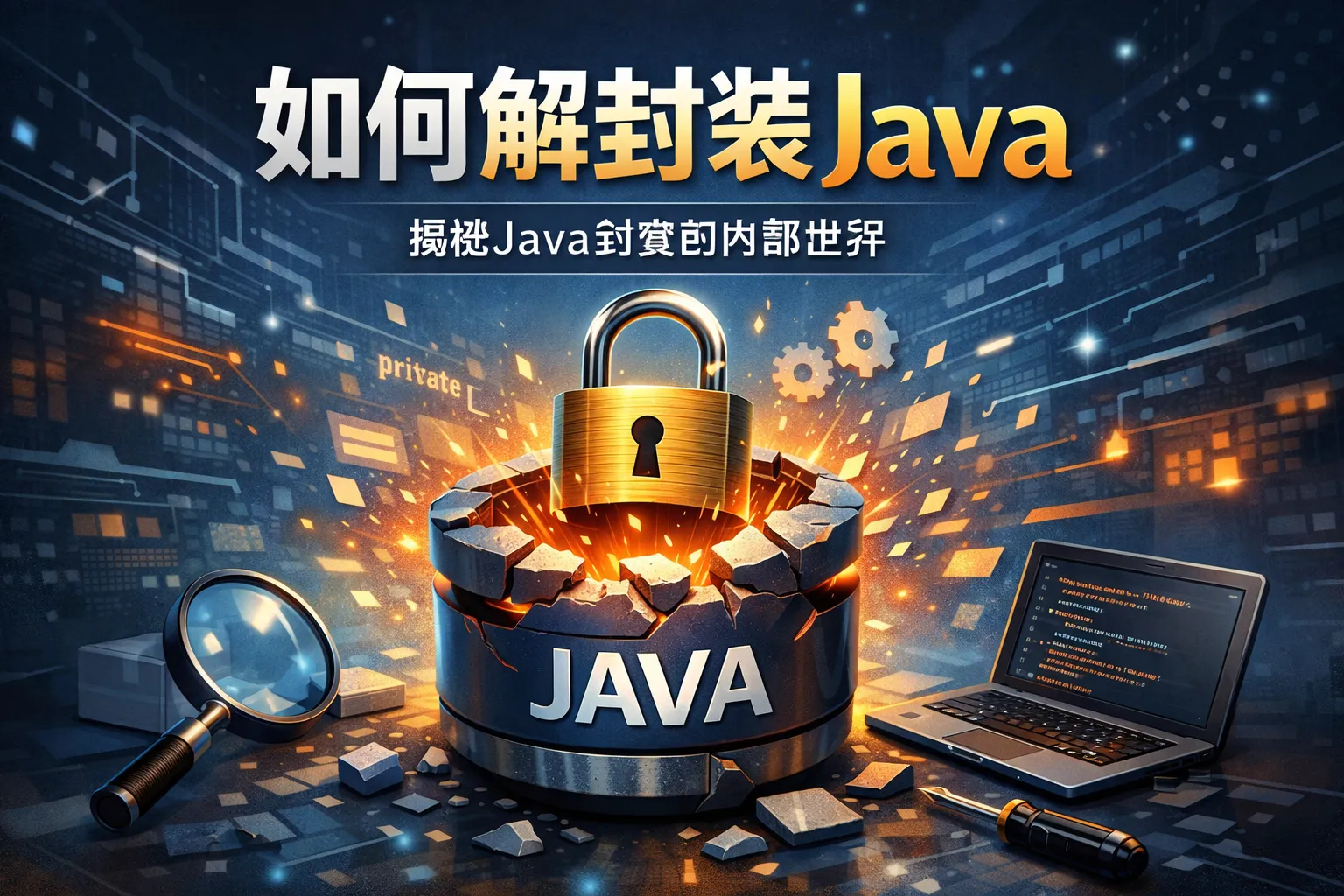 如何解封装java
