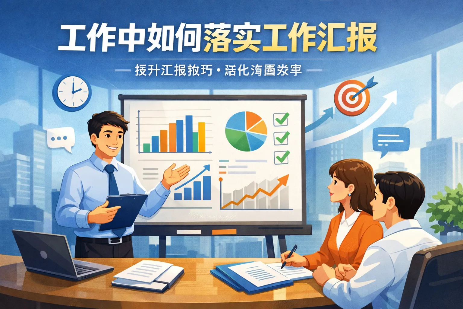 工作中如何落实工作汇报