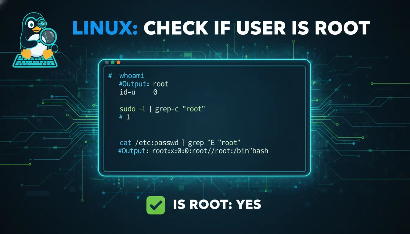 linux如何查用户是root