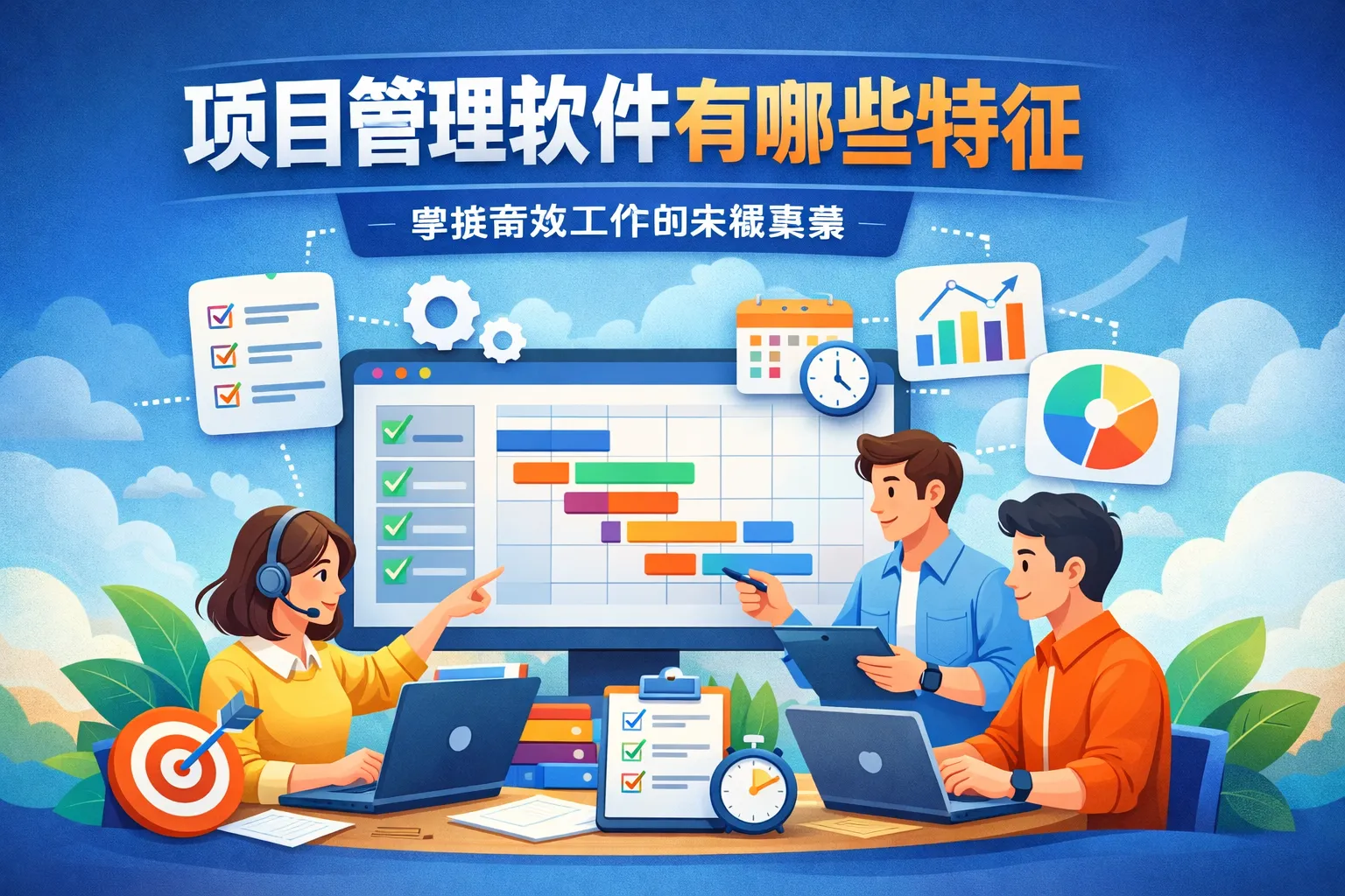 项目管理软件有哪些特征