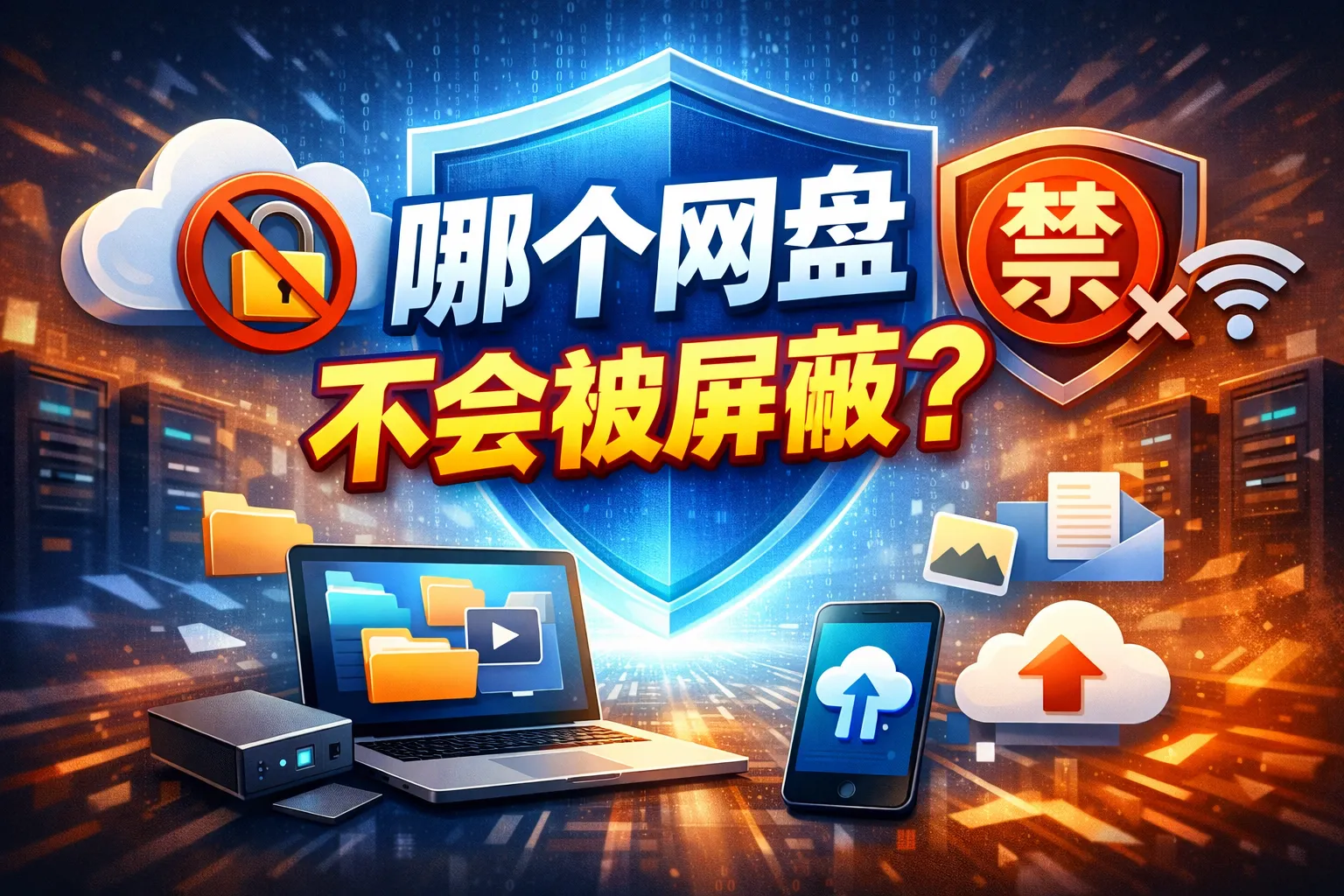 哪个网盘不会被屏蔽