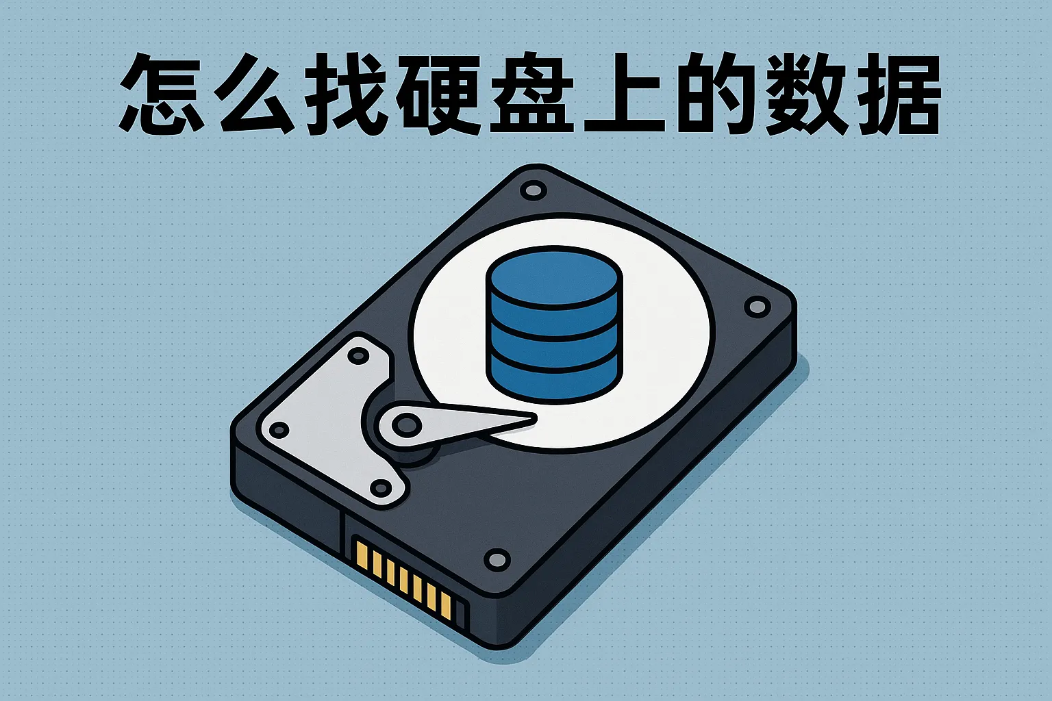 怎么找硬盘上的数据库