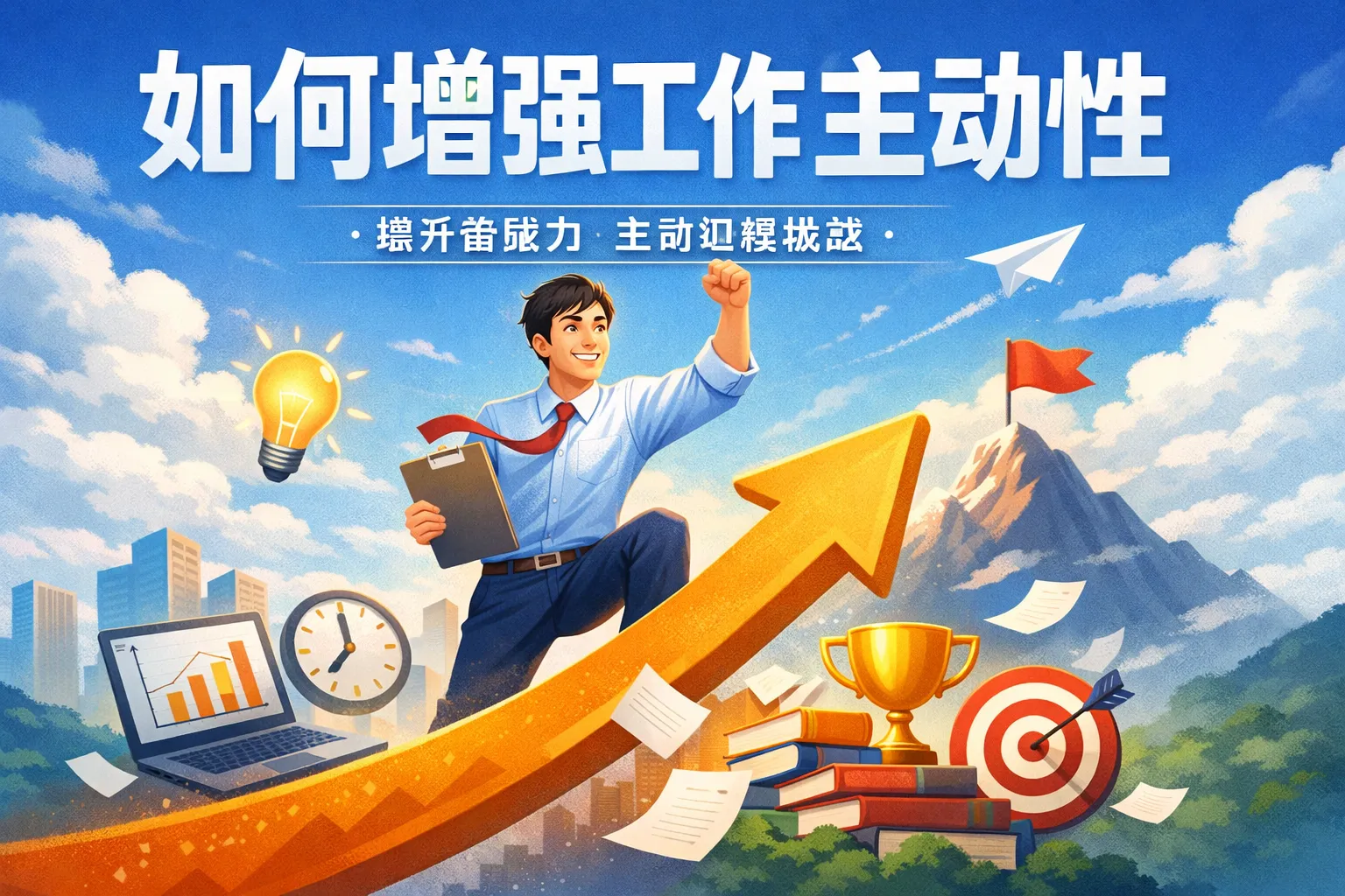 如何增强工作主动性
