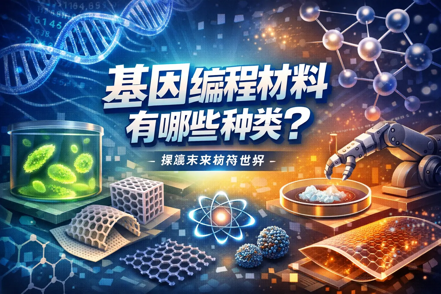 基因编程材料有哪些种类
