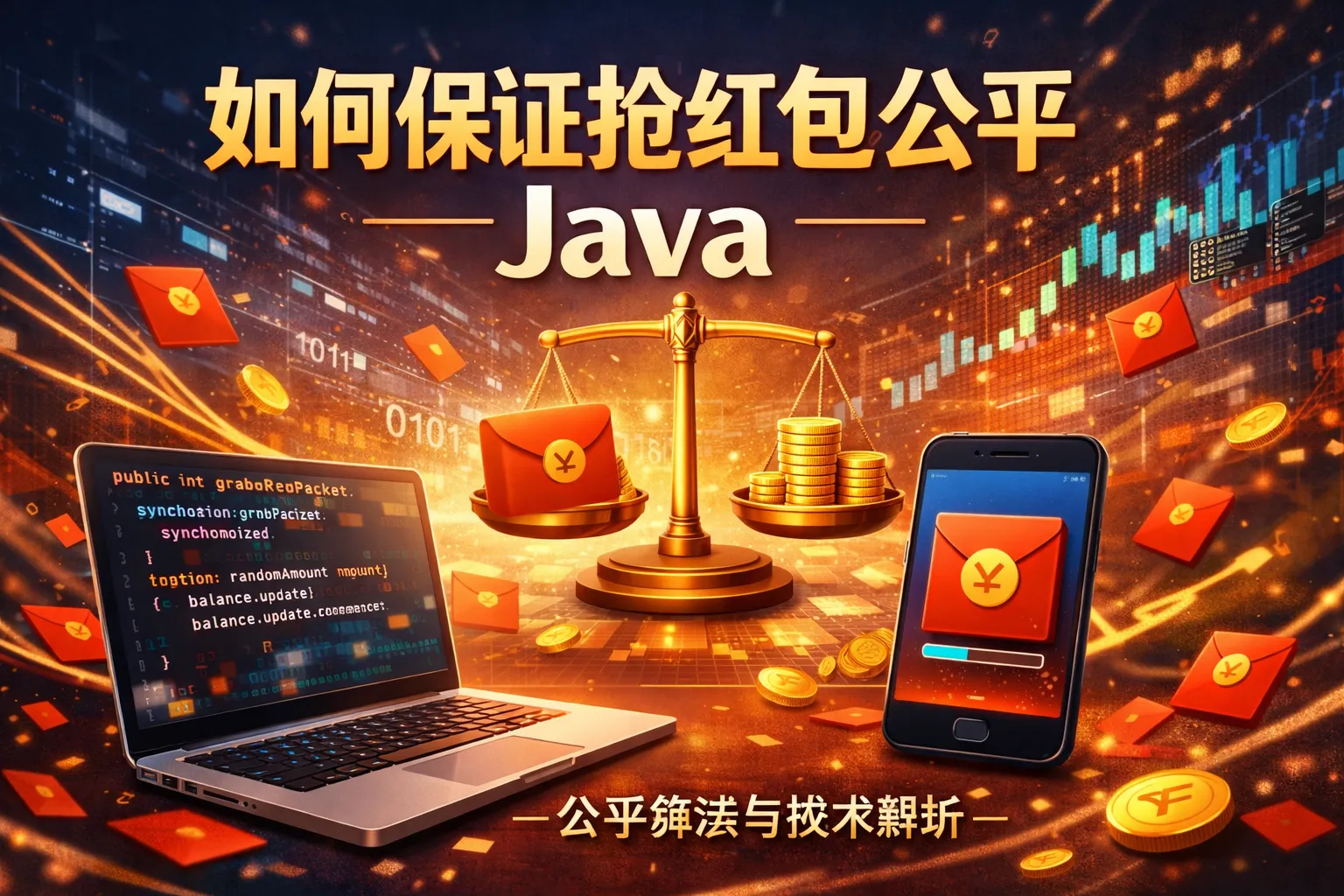 如何保证抢红包公平java