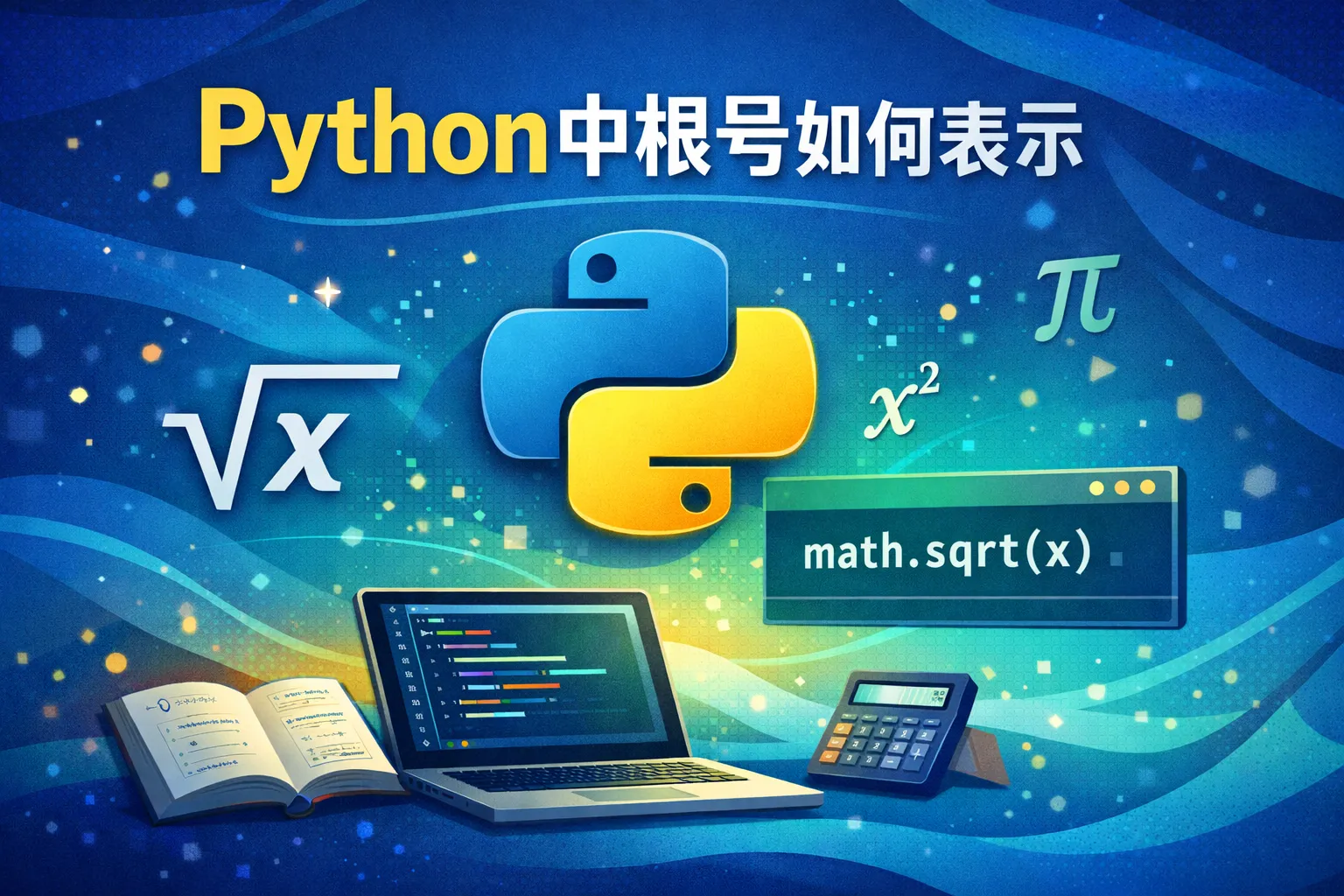 python中根号如何表示