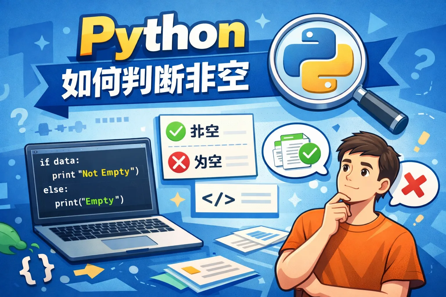python 如何判断非空