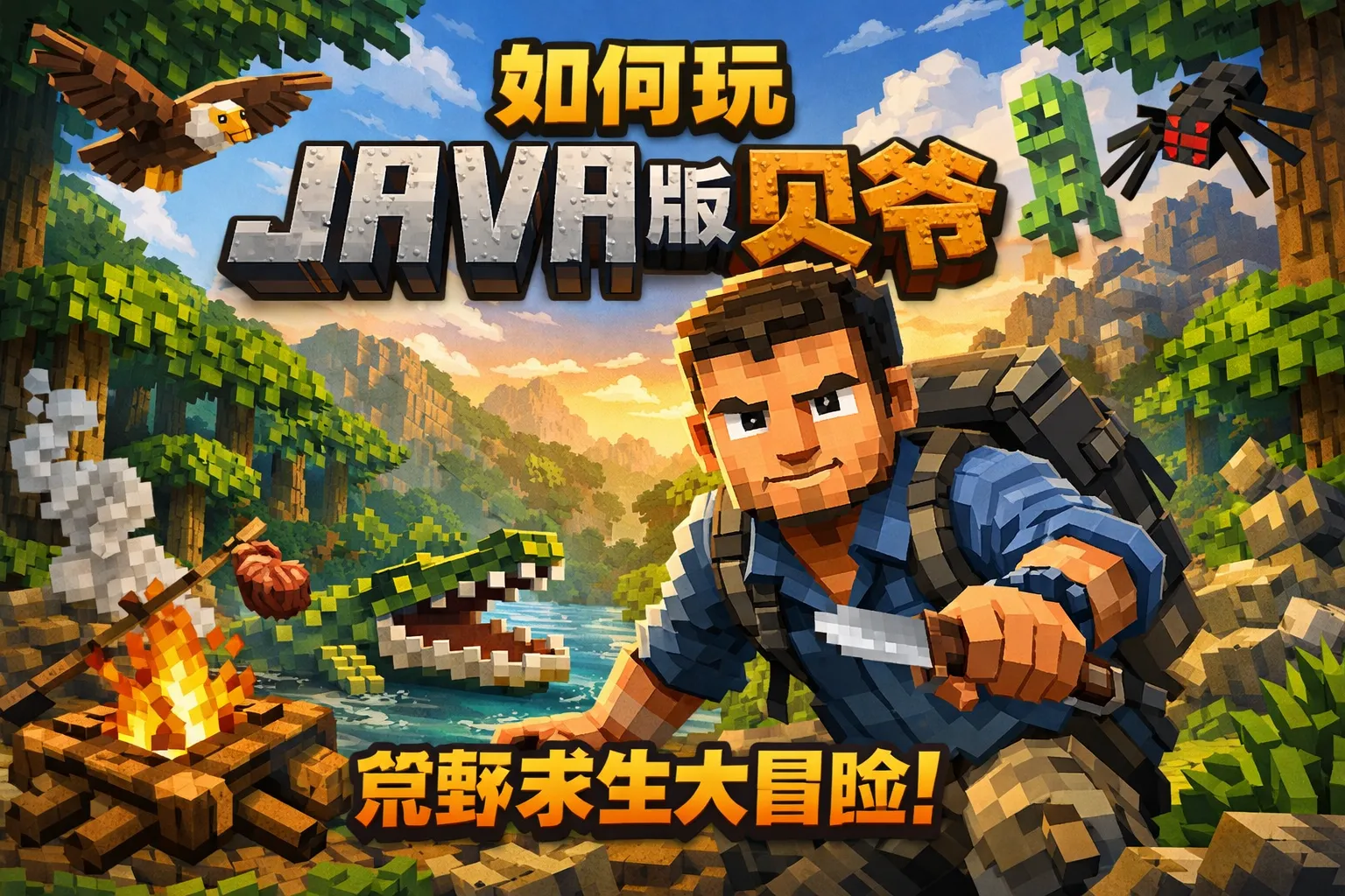 如何玩java版贝爷