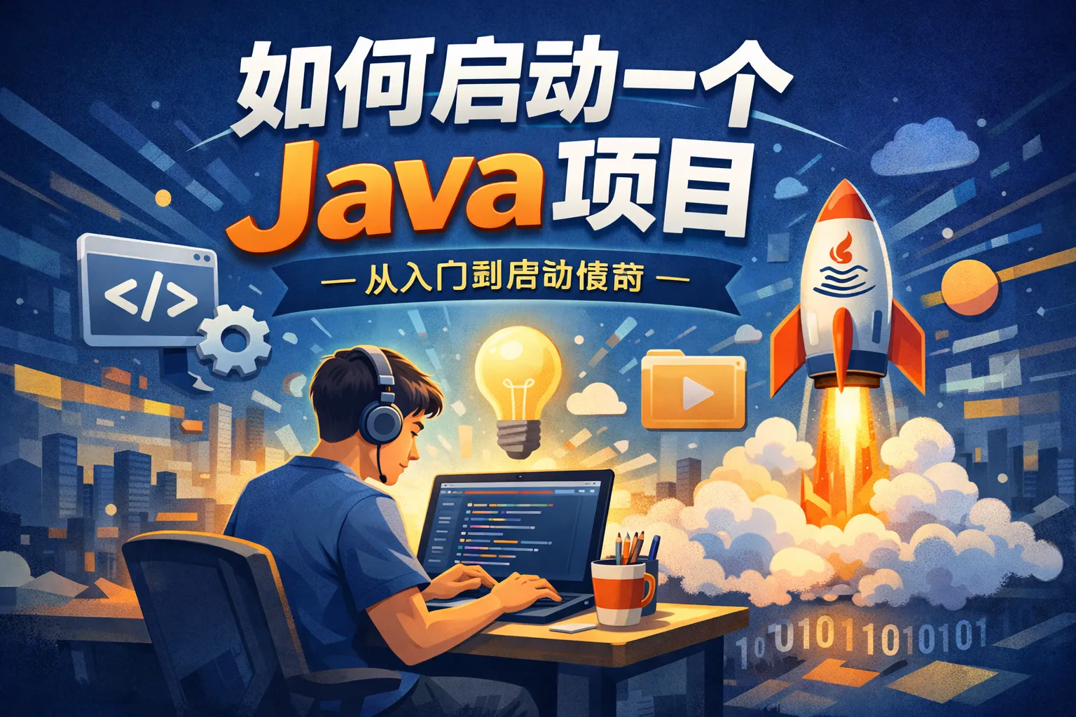 如何启动一个java项目名称