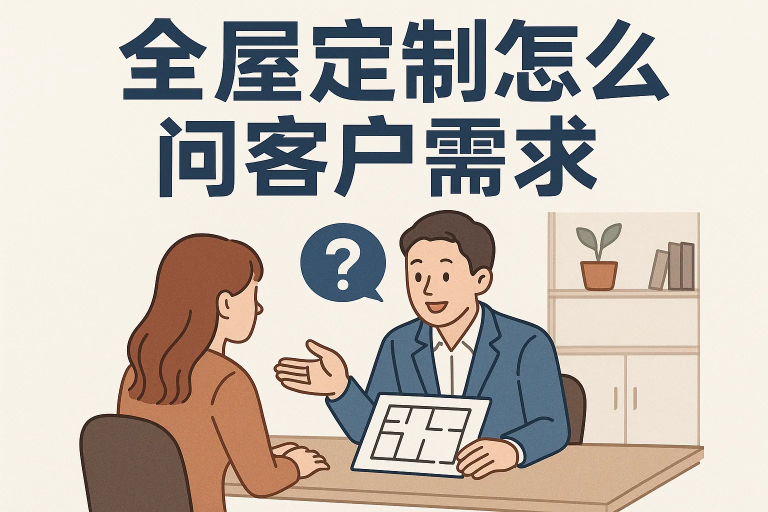 全屋定制怎么问客户需求