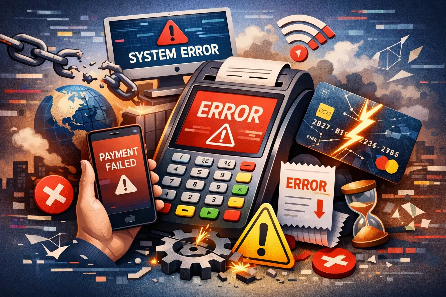 支付系统技术故障有哪些