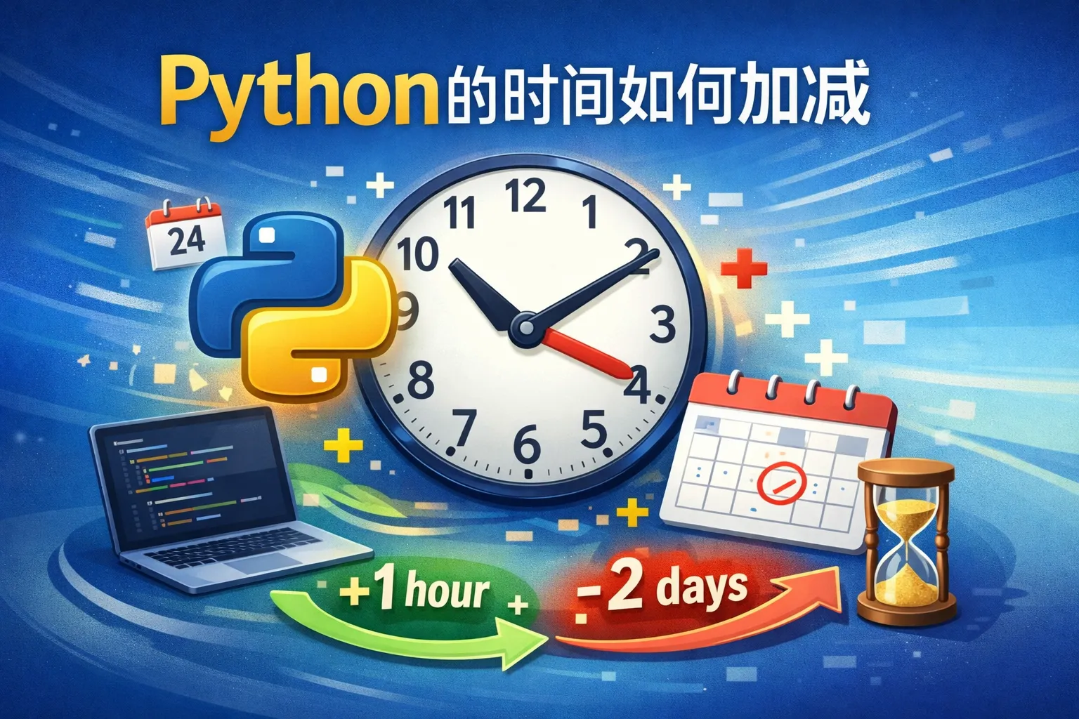 python的时间如何加减