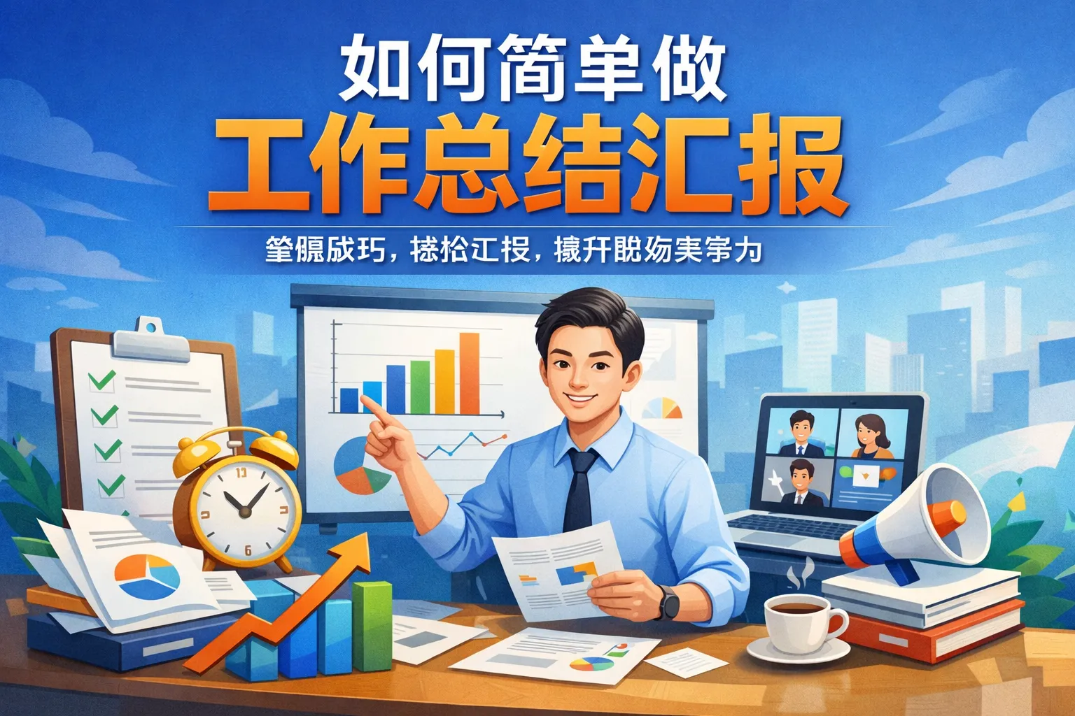 如何简单做工作总结汇报