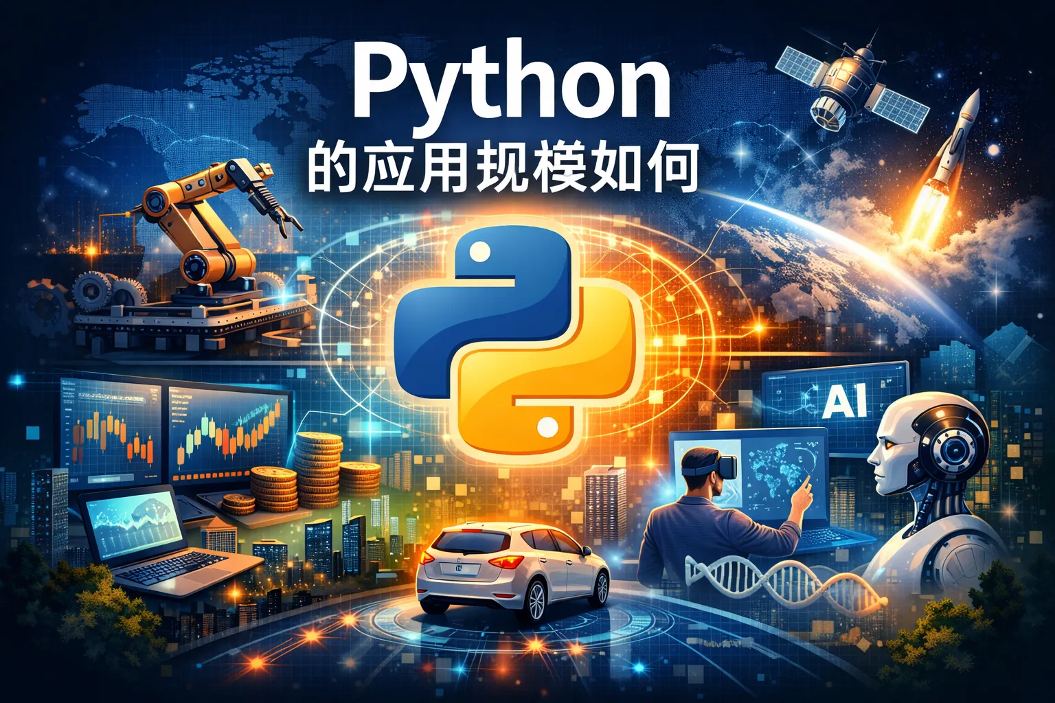 python 的应用规模如何