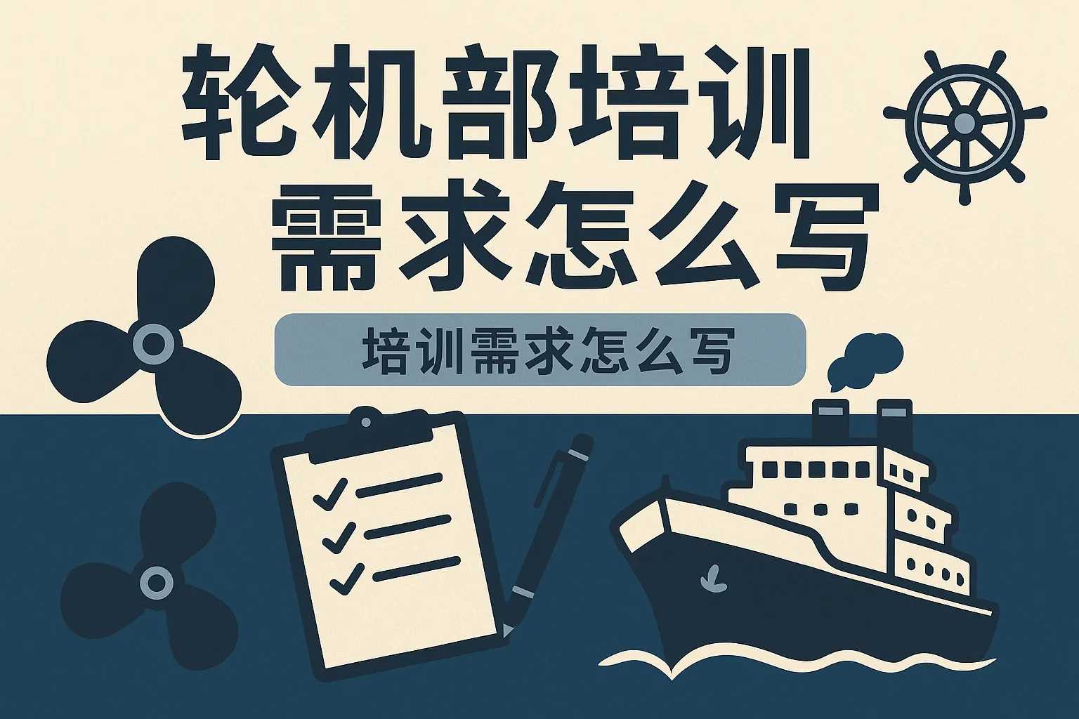 轮机部培训需求怎么写