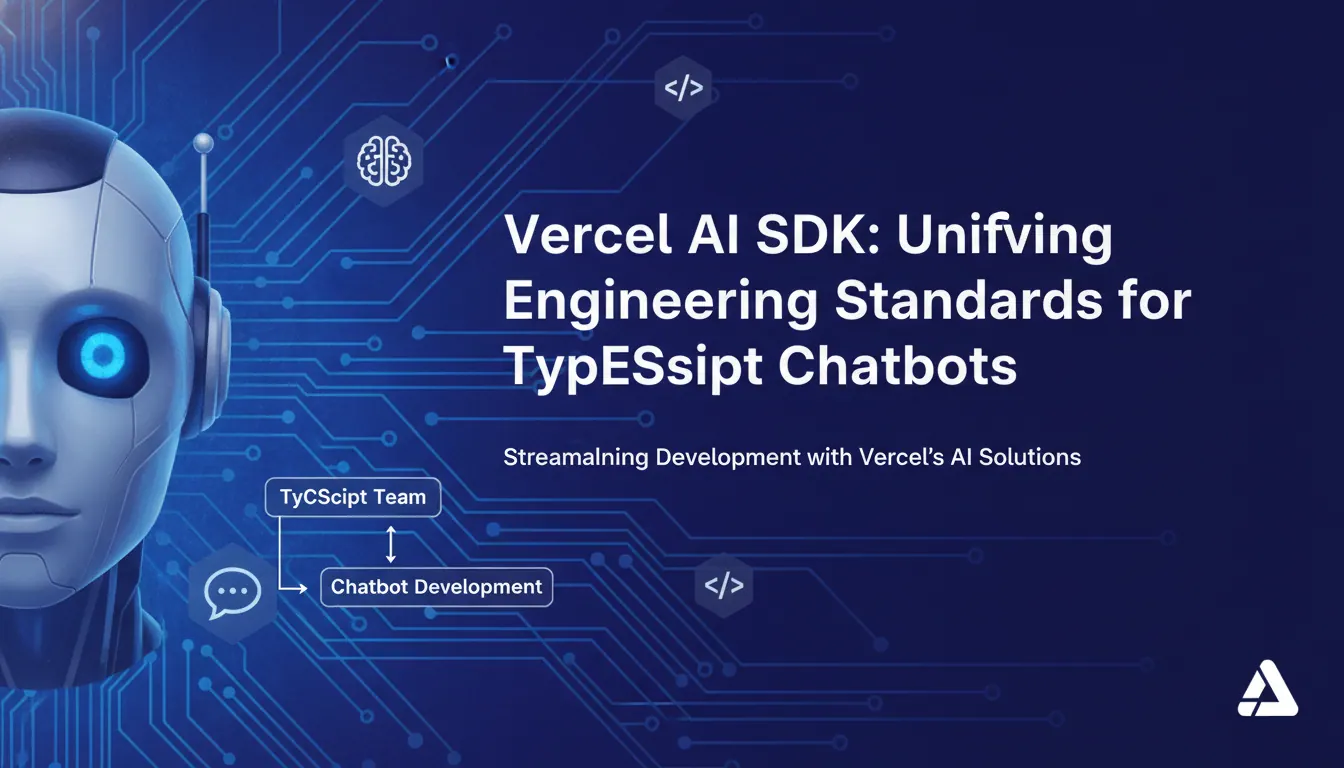 TypeScript 团队做聊天机器人时 Vercel AI SDK 如何统一工程规范