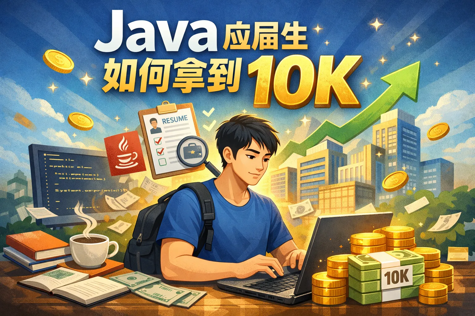 java应届生如何拿到10k