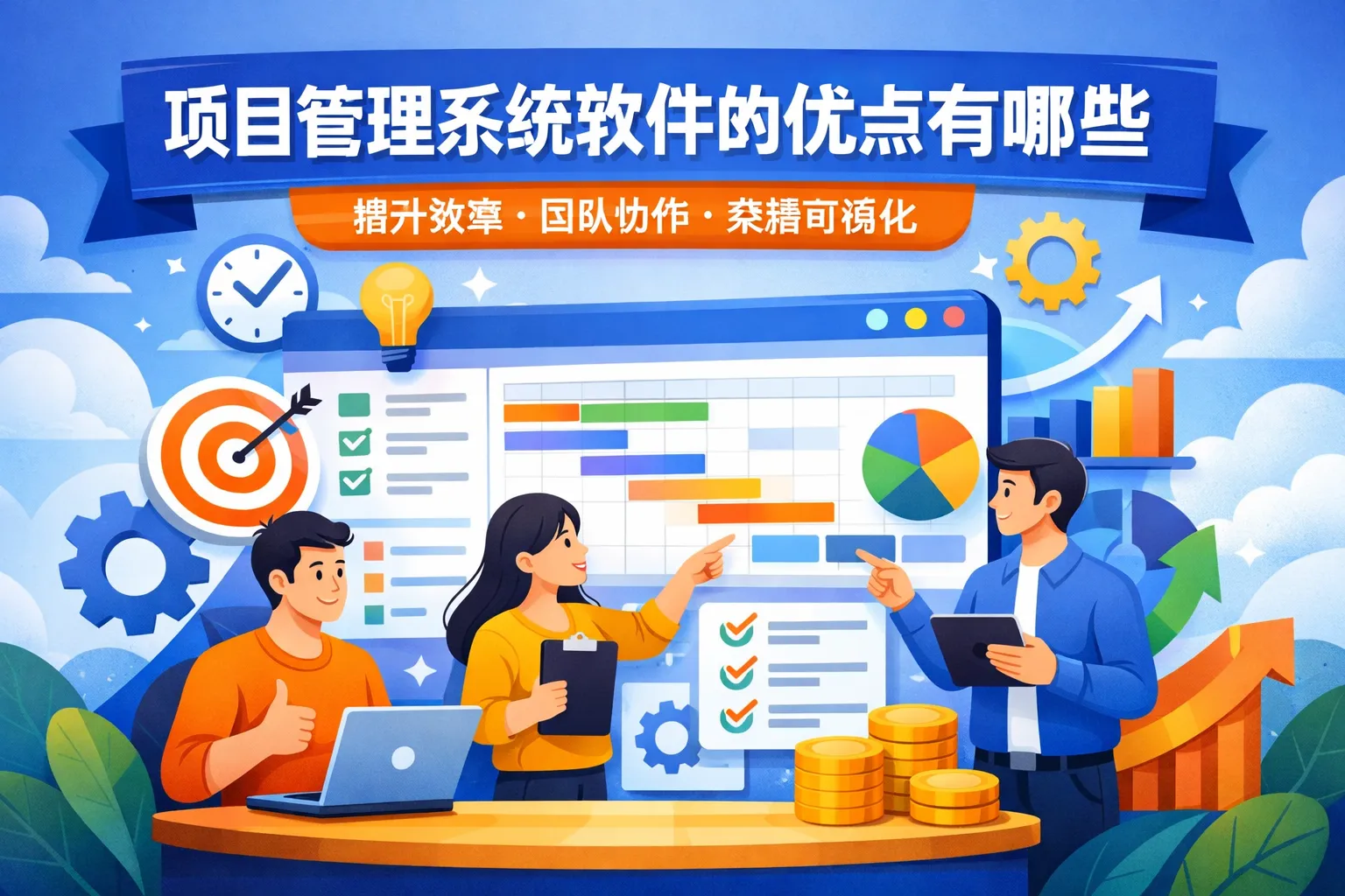 项目管理系统软件的优点有哪些