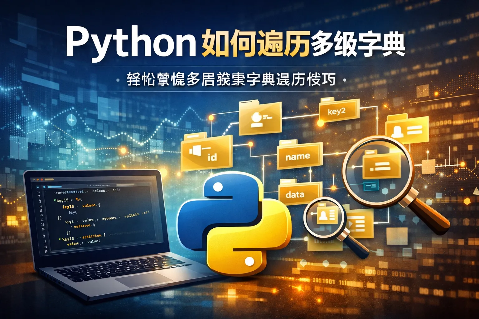 python如何遍历多级字典