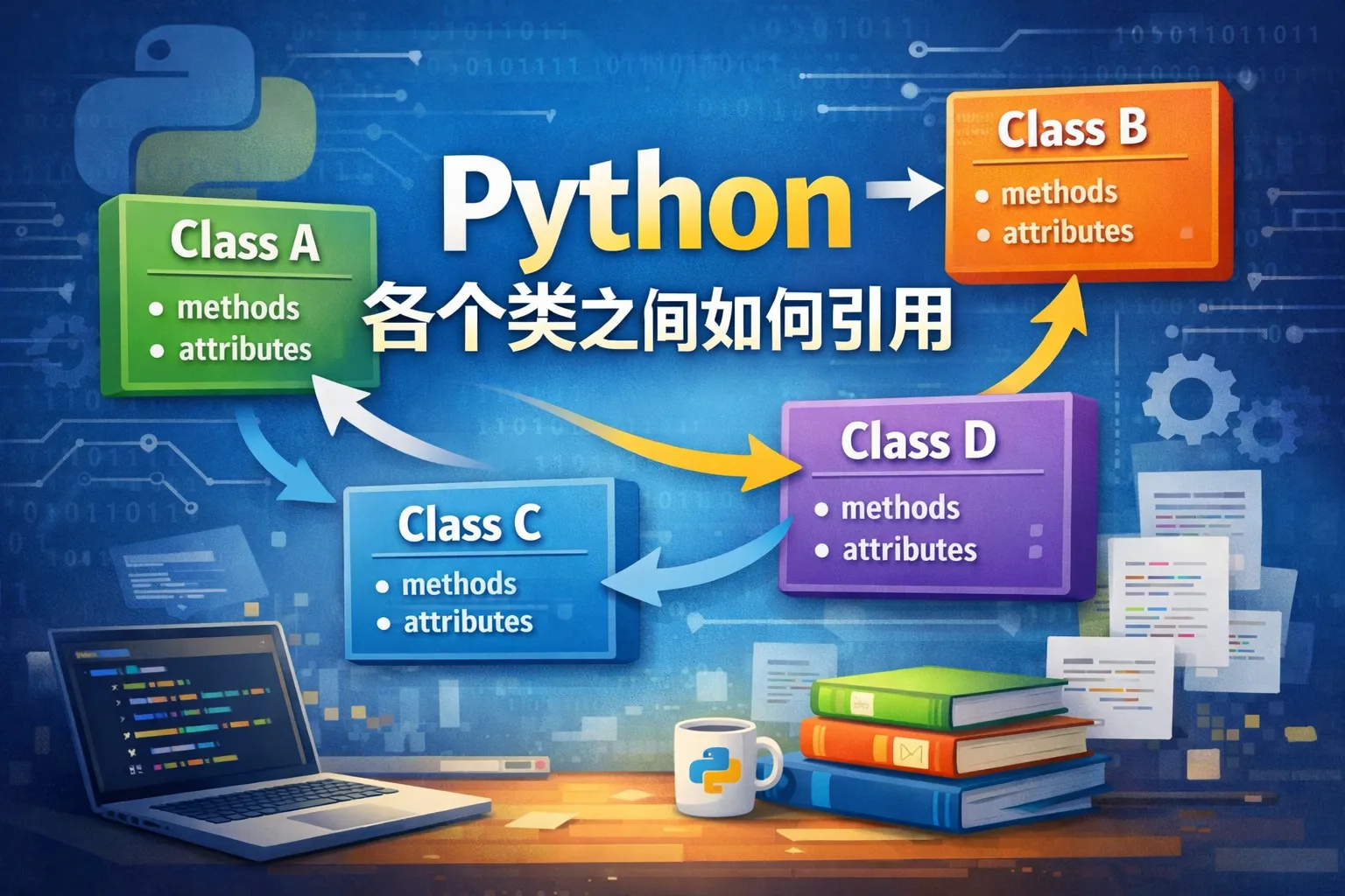 python各个类之间如何引用